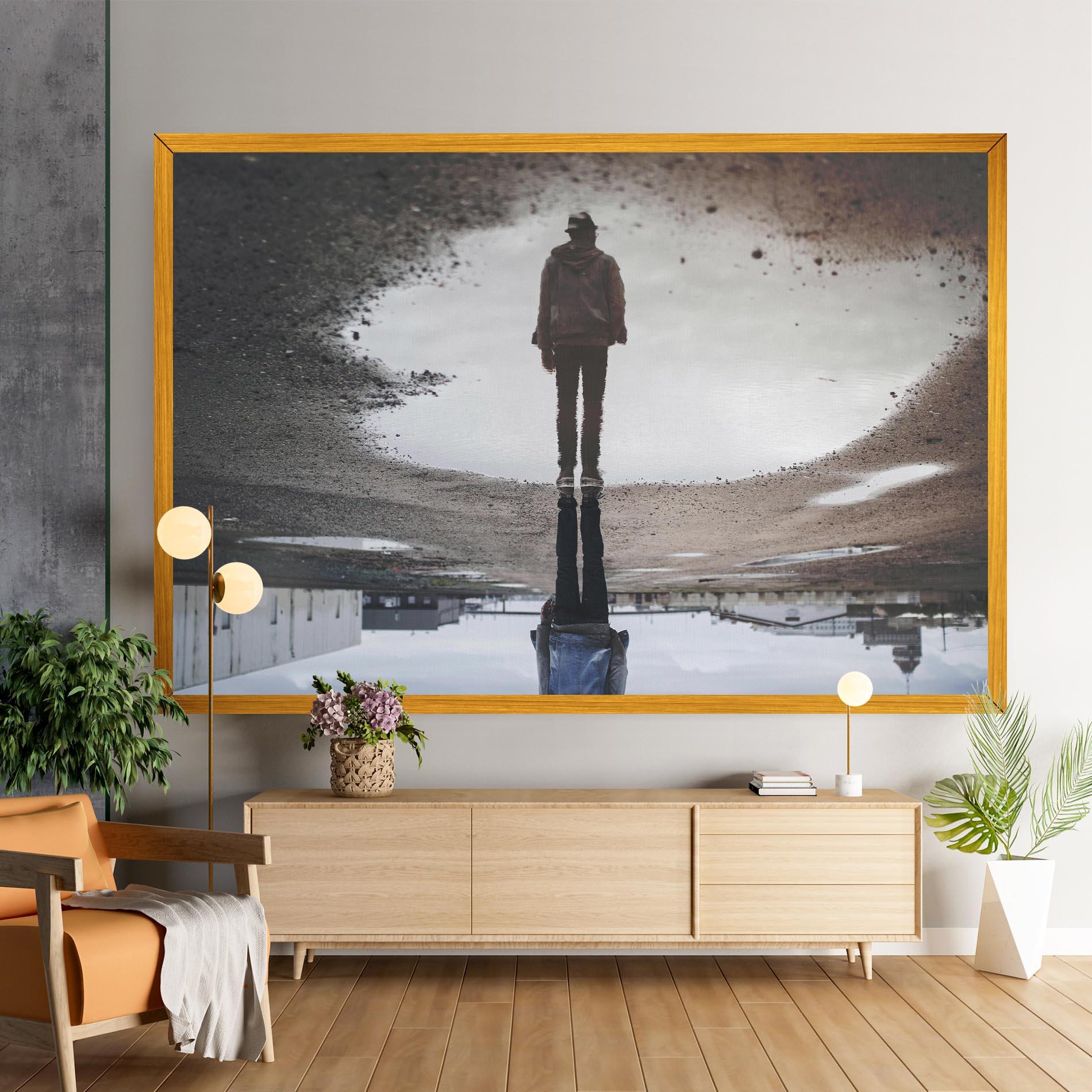 Tablou Canvas Water Refraction mockup 9