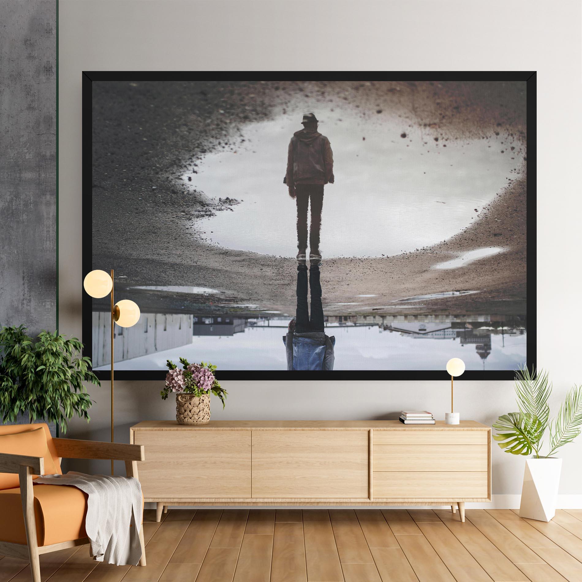 Tablou Canvas Water Refraction mockup 9