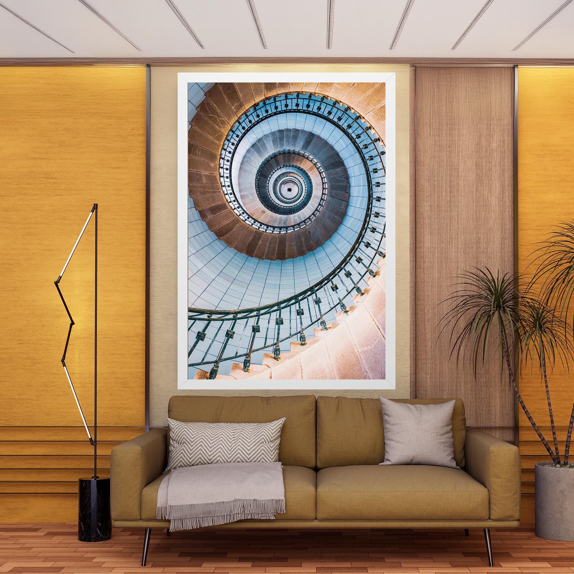 Blue Opaline Stairs mockup 9