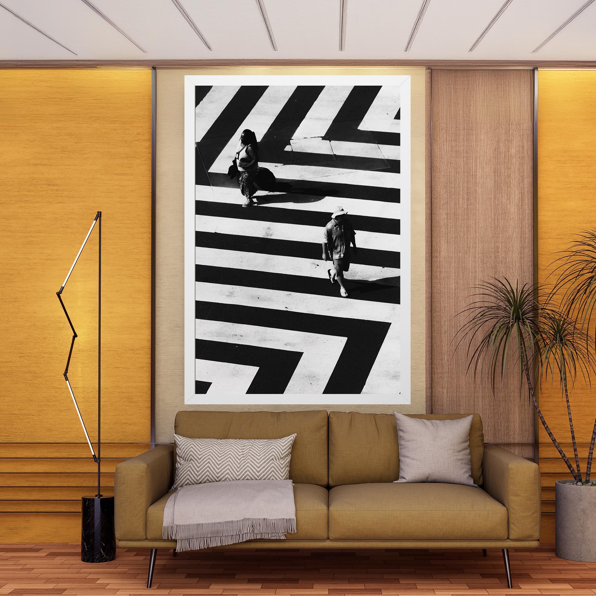 Tablou Canvas Walking On Lines mockup 9