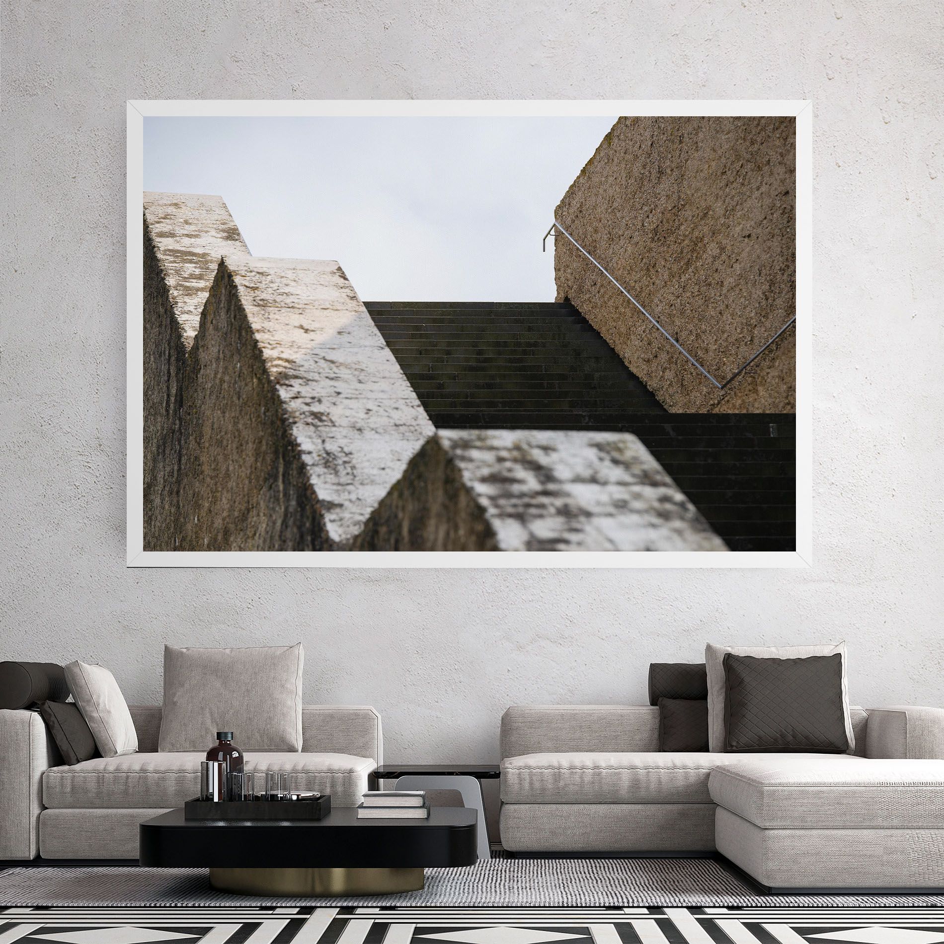 Black Stairs mockup 2