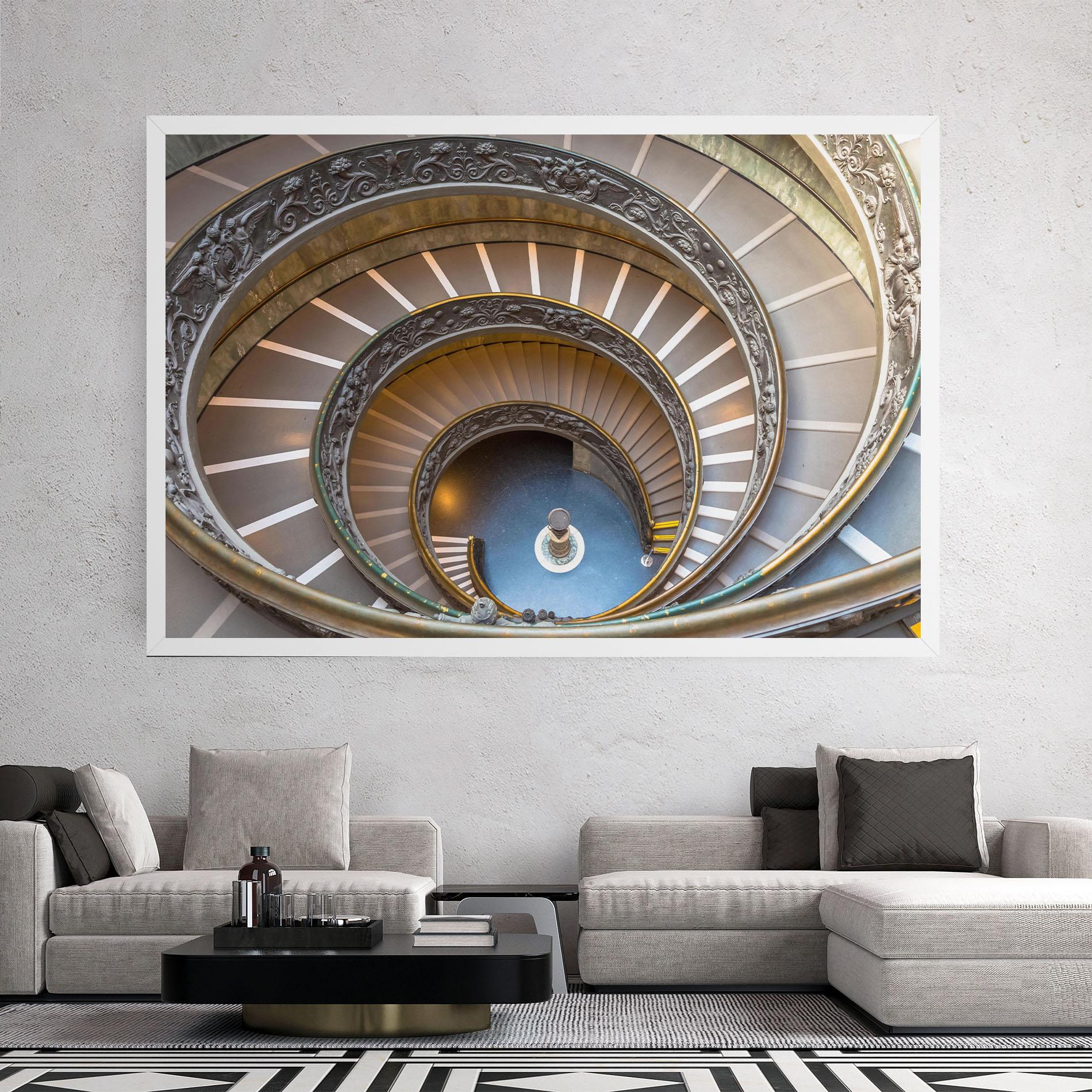 Tablou Canvas Colored Stairs mockup 2