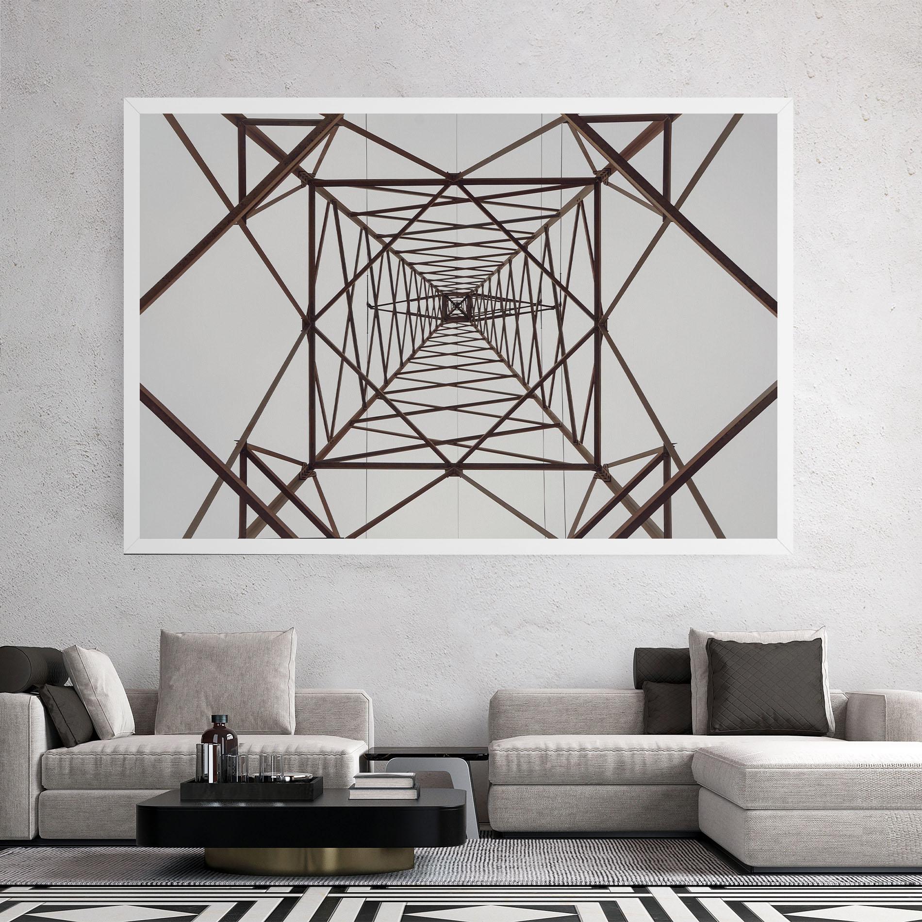 Tablou Canvas Geometric Pillar mockup 2