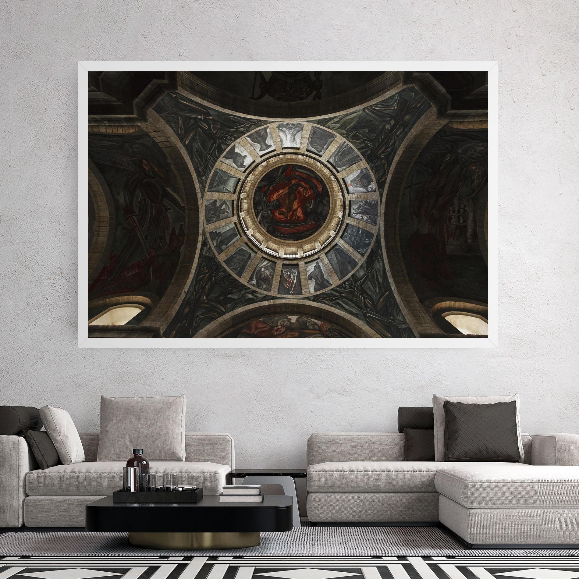 Tablou Canvas Mexico Architecture mockup 2