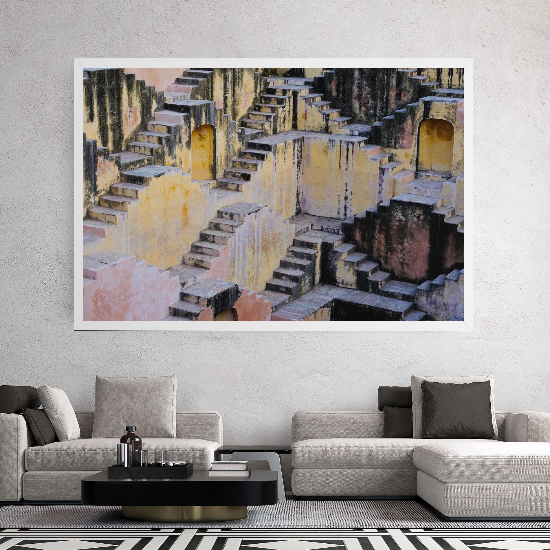 Old Yellow Stairs mockup 2