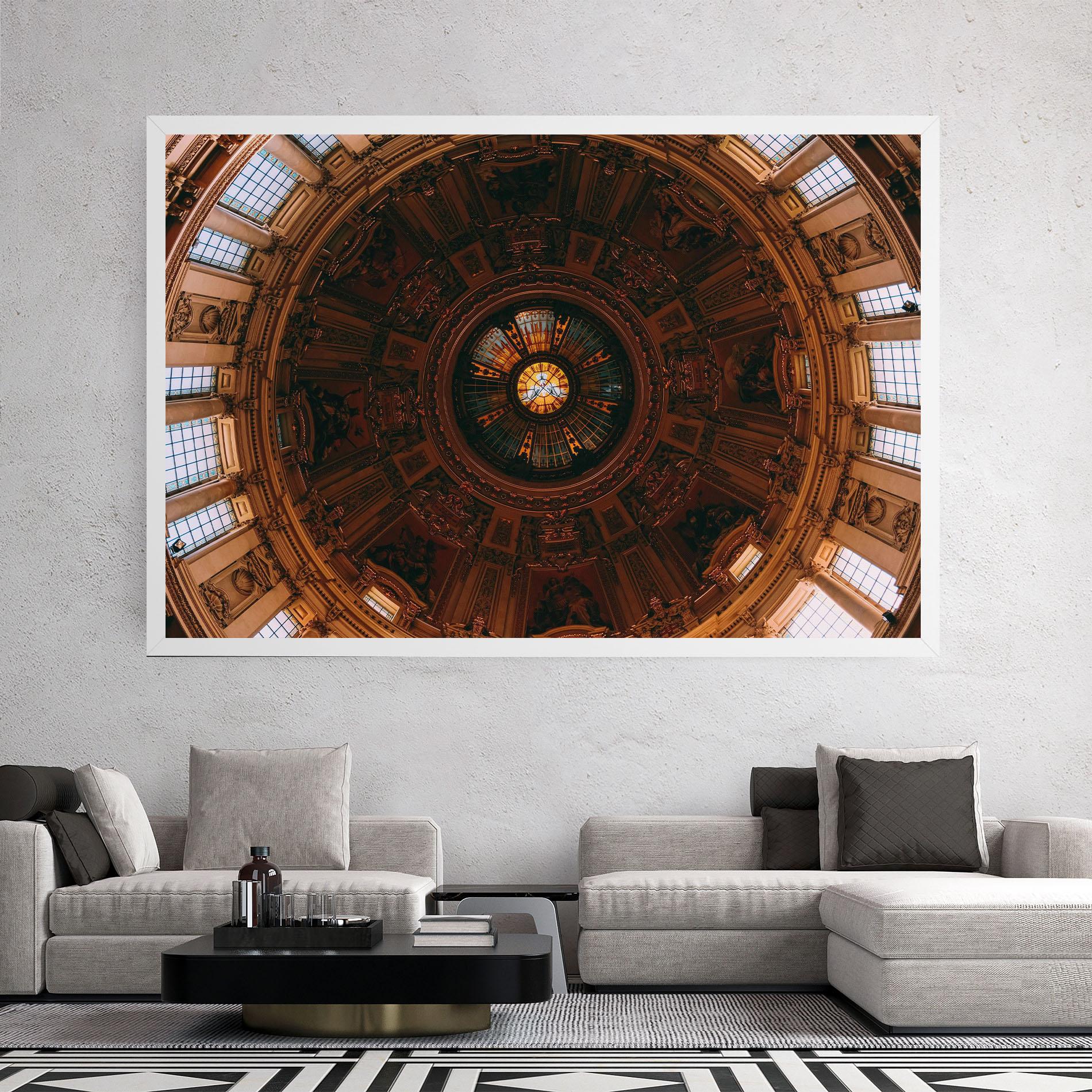 Tablou Canvas Painted Ceiling mockup 2