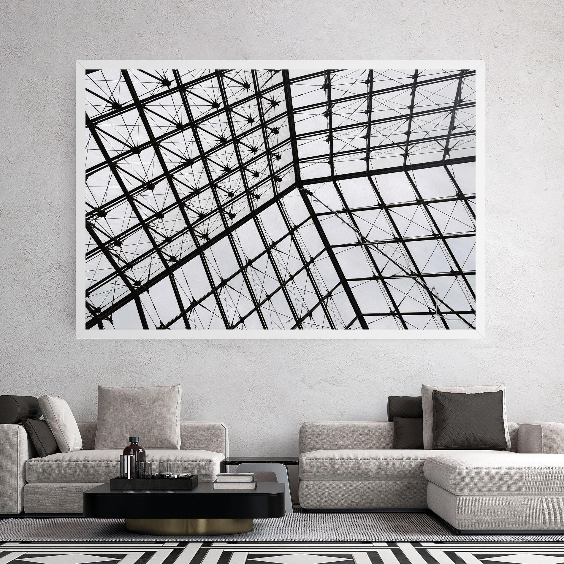 Tablou Canvas Square Ceiling mockup 2