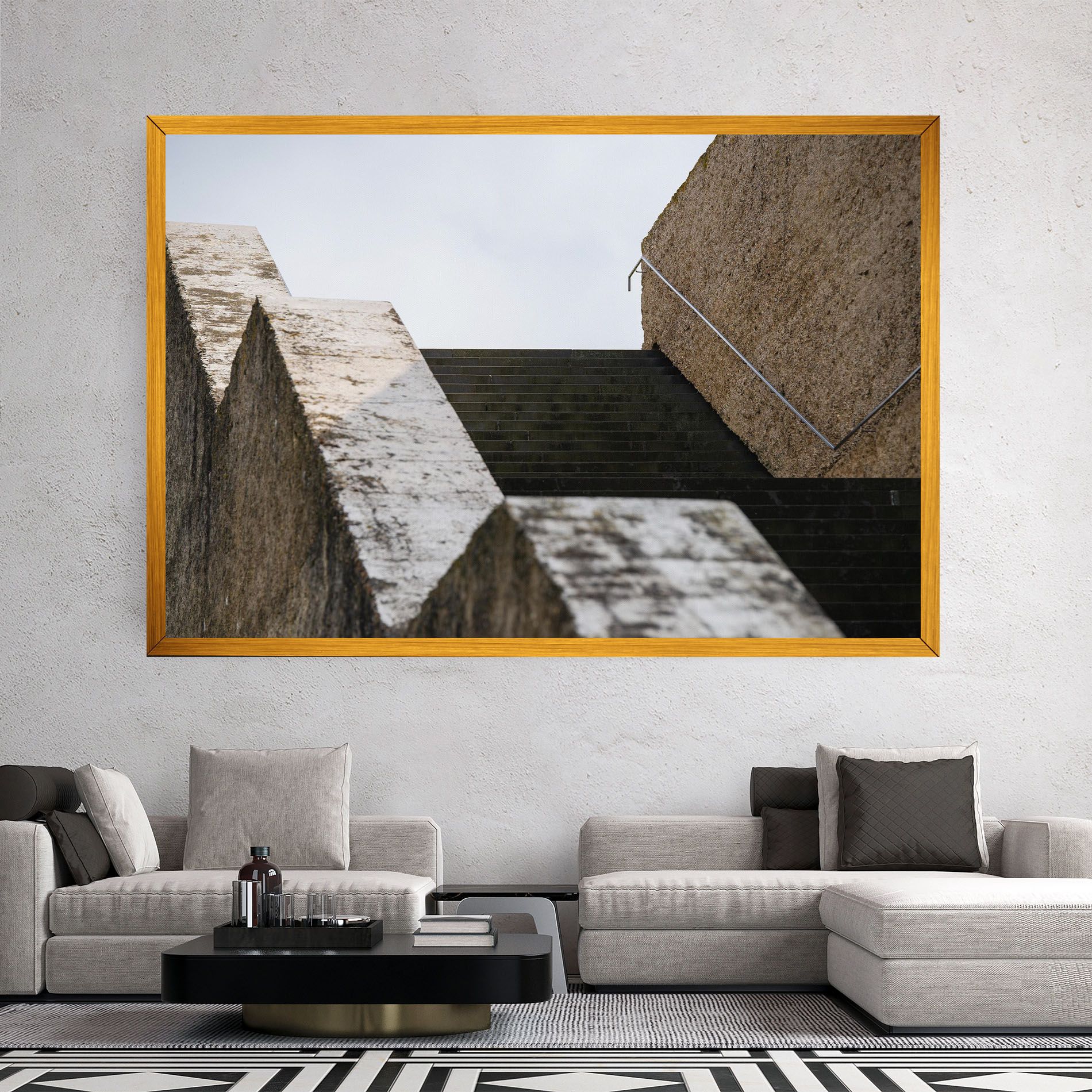 Black Stairs mockup 2