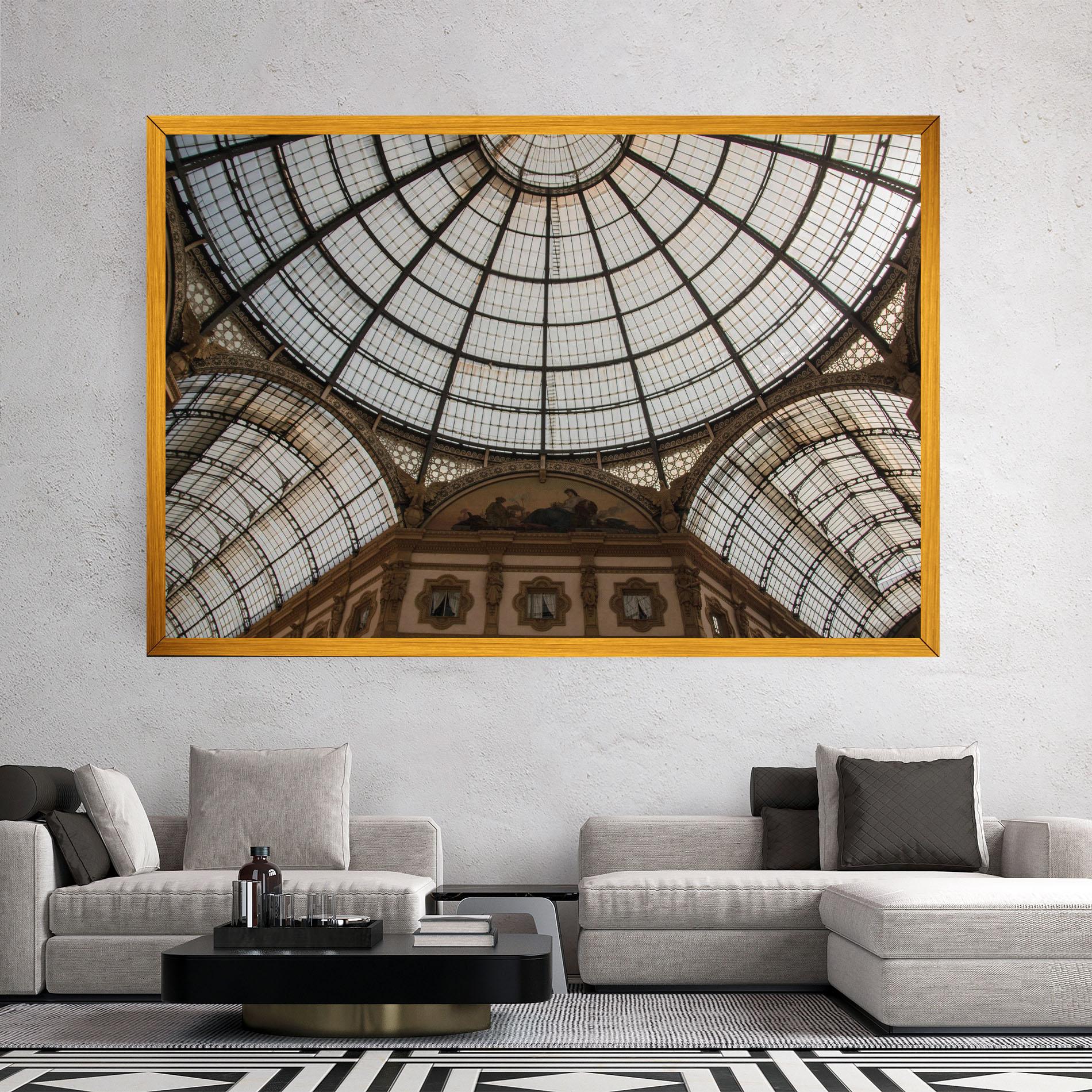 Tablou Canvas Galleria Ceiling mockup 2