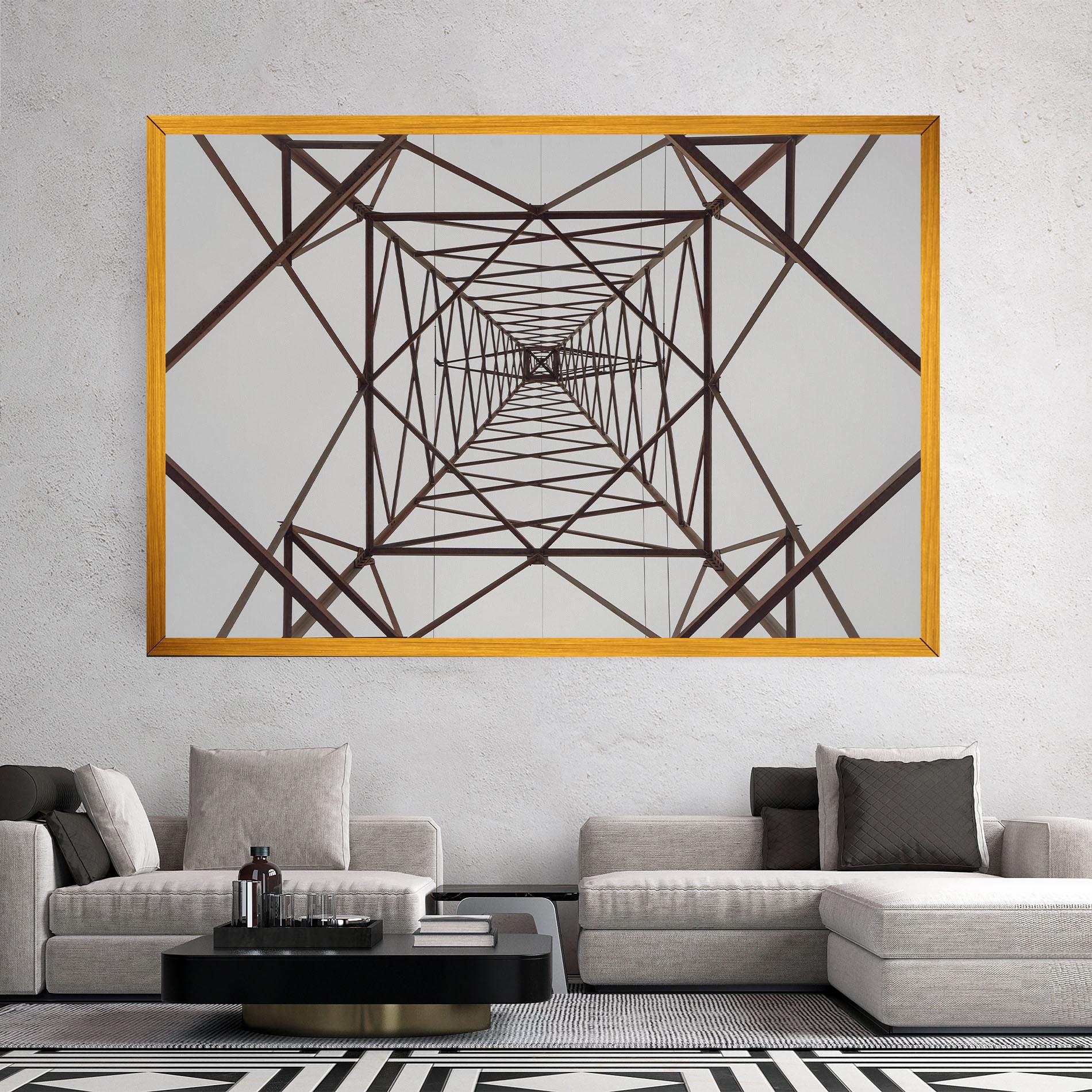 Tablou Canvas Geometric Pillar mockup 2