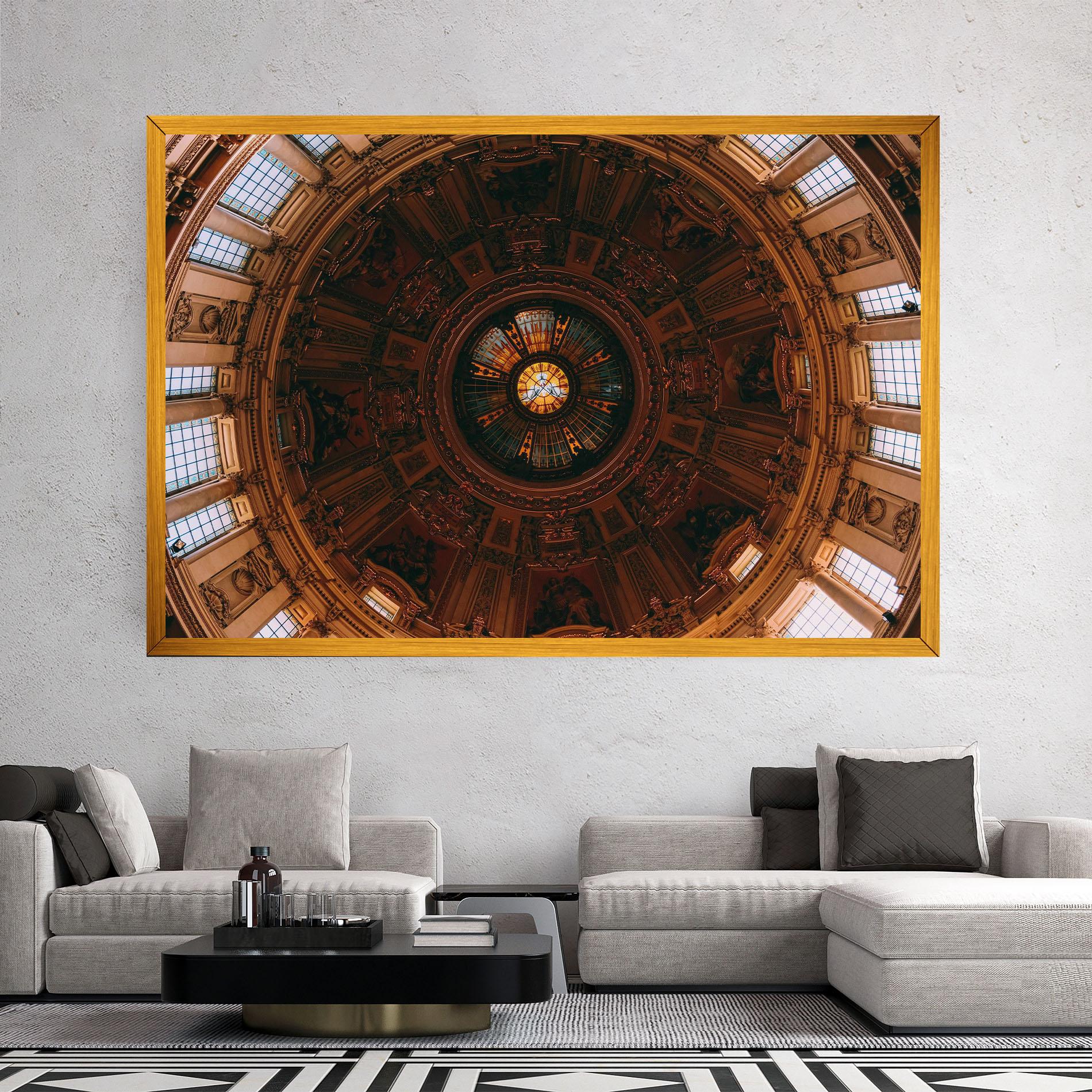Tablou Canvas Painted Ceiling mockup 2