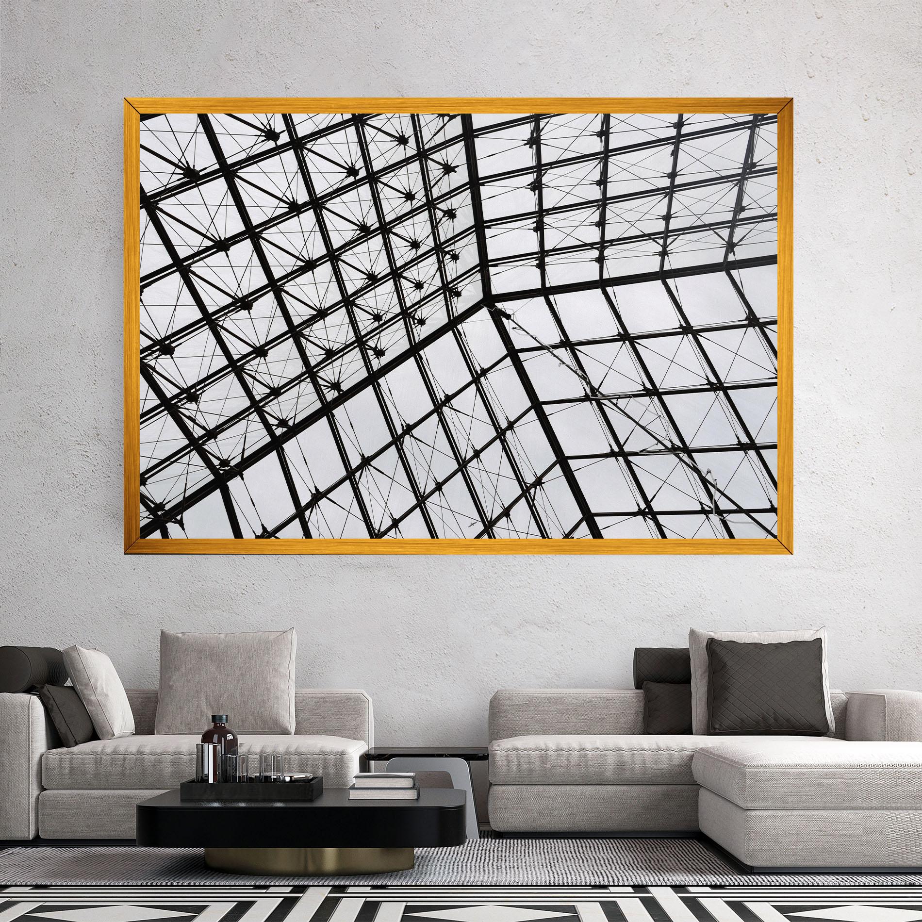 Tablou Canvas Square Ceiling mockup 2