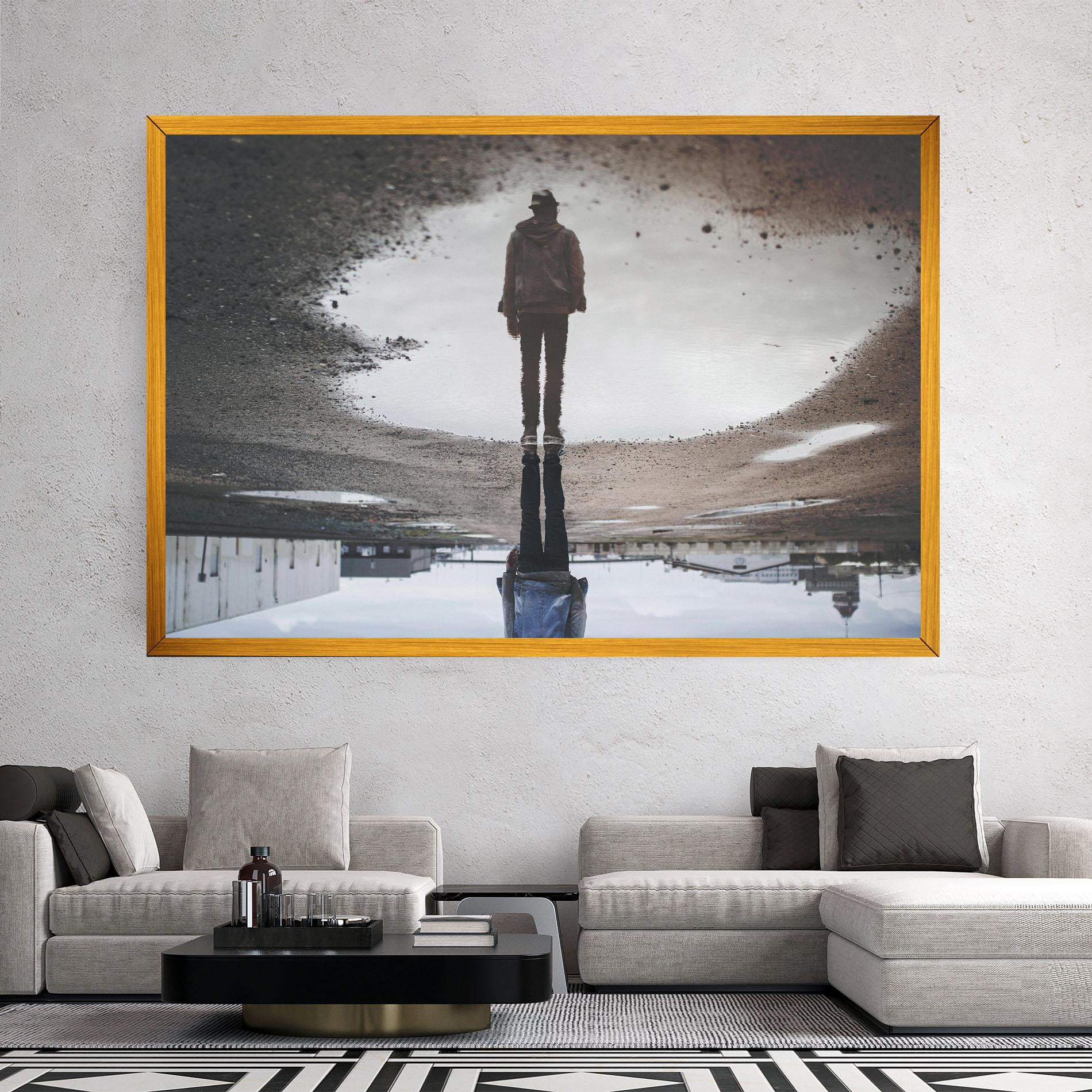 Tablou Canvas Water Refraction mockup 2