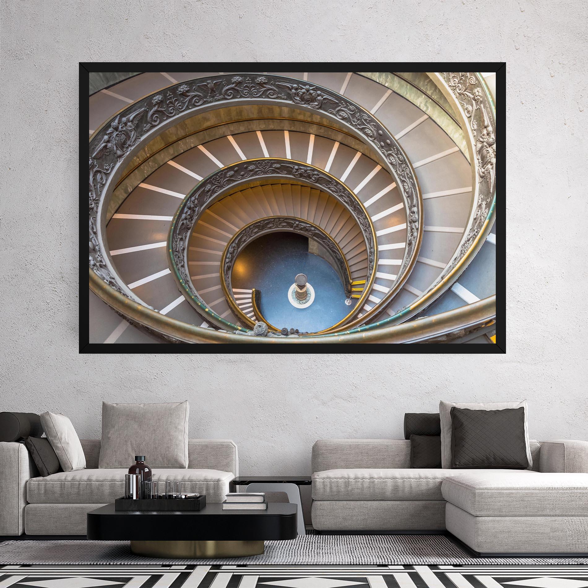 Tablou Canvas Colored Stairs mockup 2