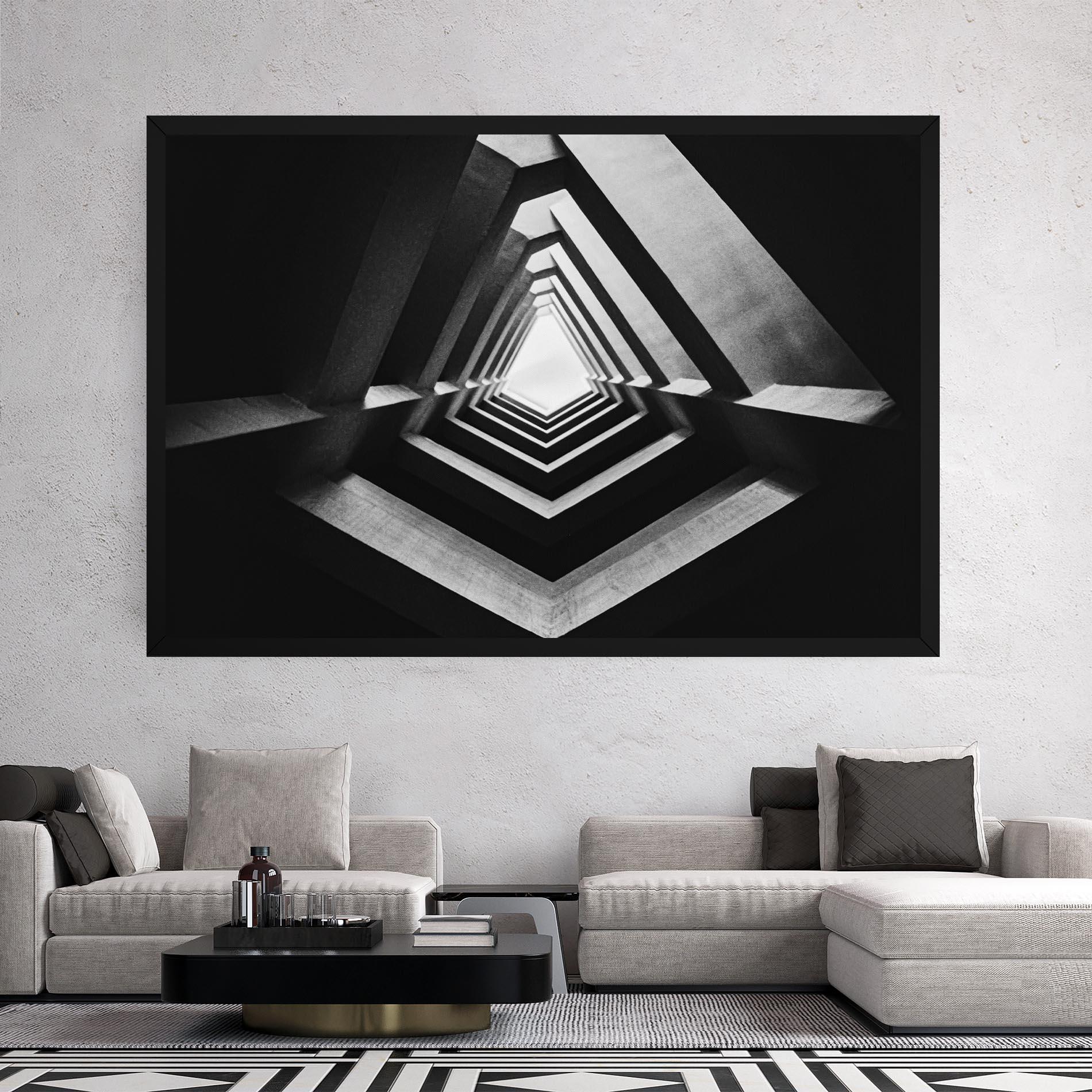 Tablou Canvas Dark Shadow mockup 2