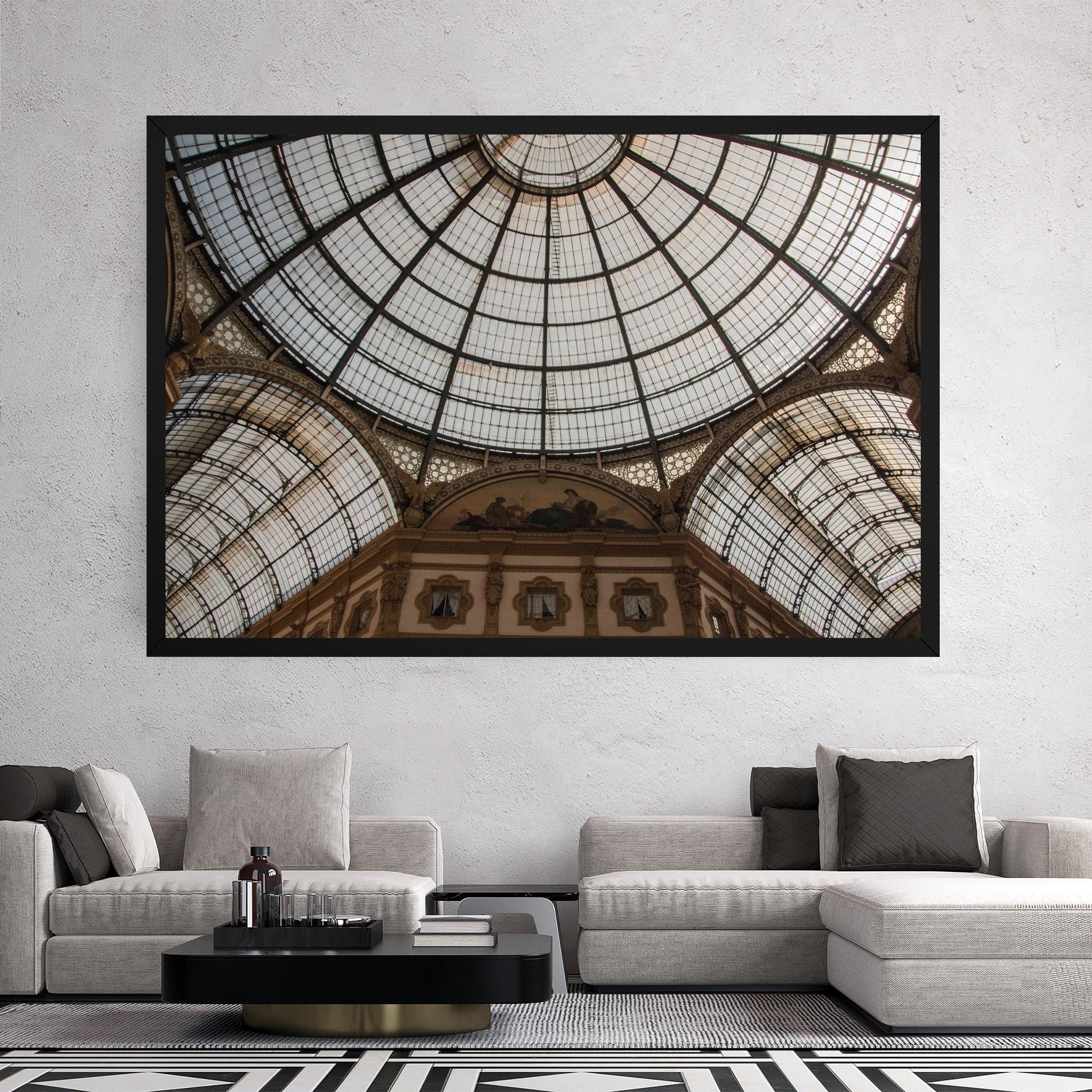 Galleria Ceiling mockup 2