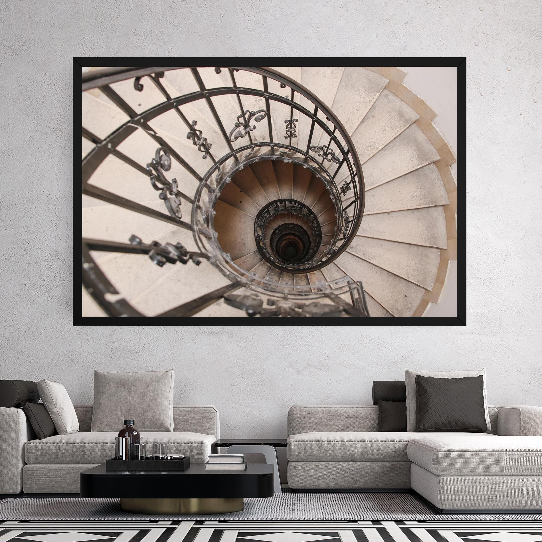 Old House Stairs mockup 2