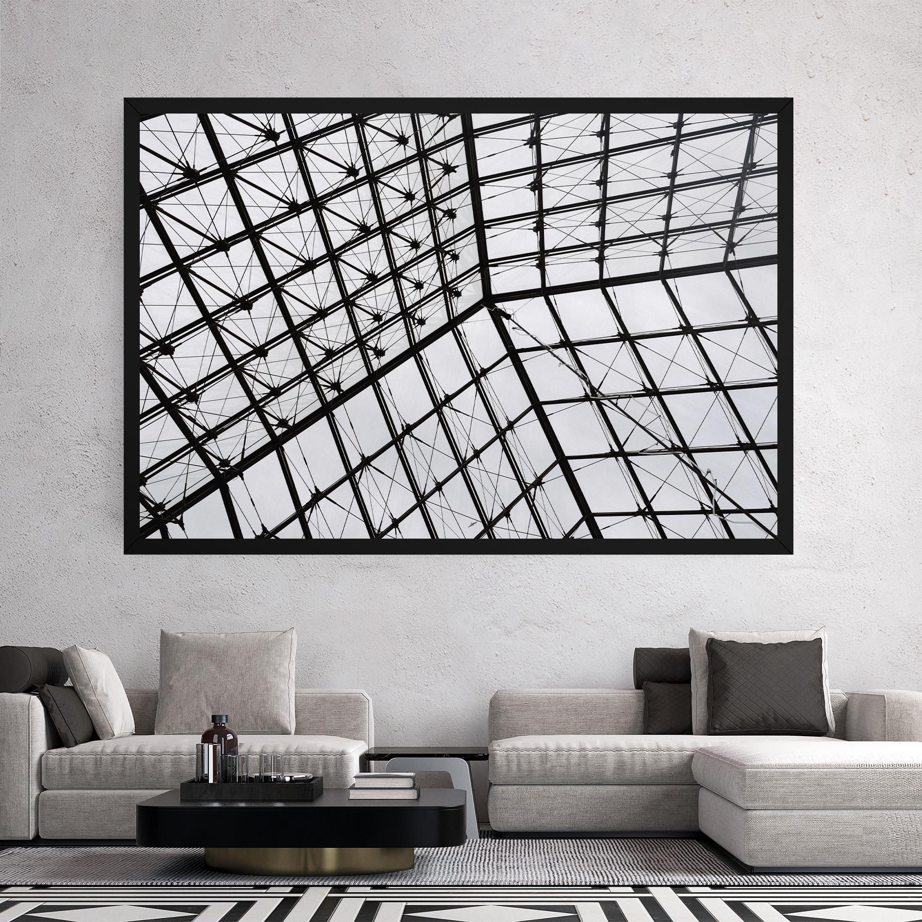 Tablou Canvas Square Ceiling mockup 2