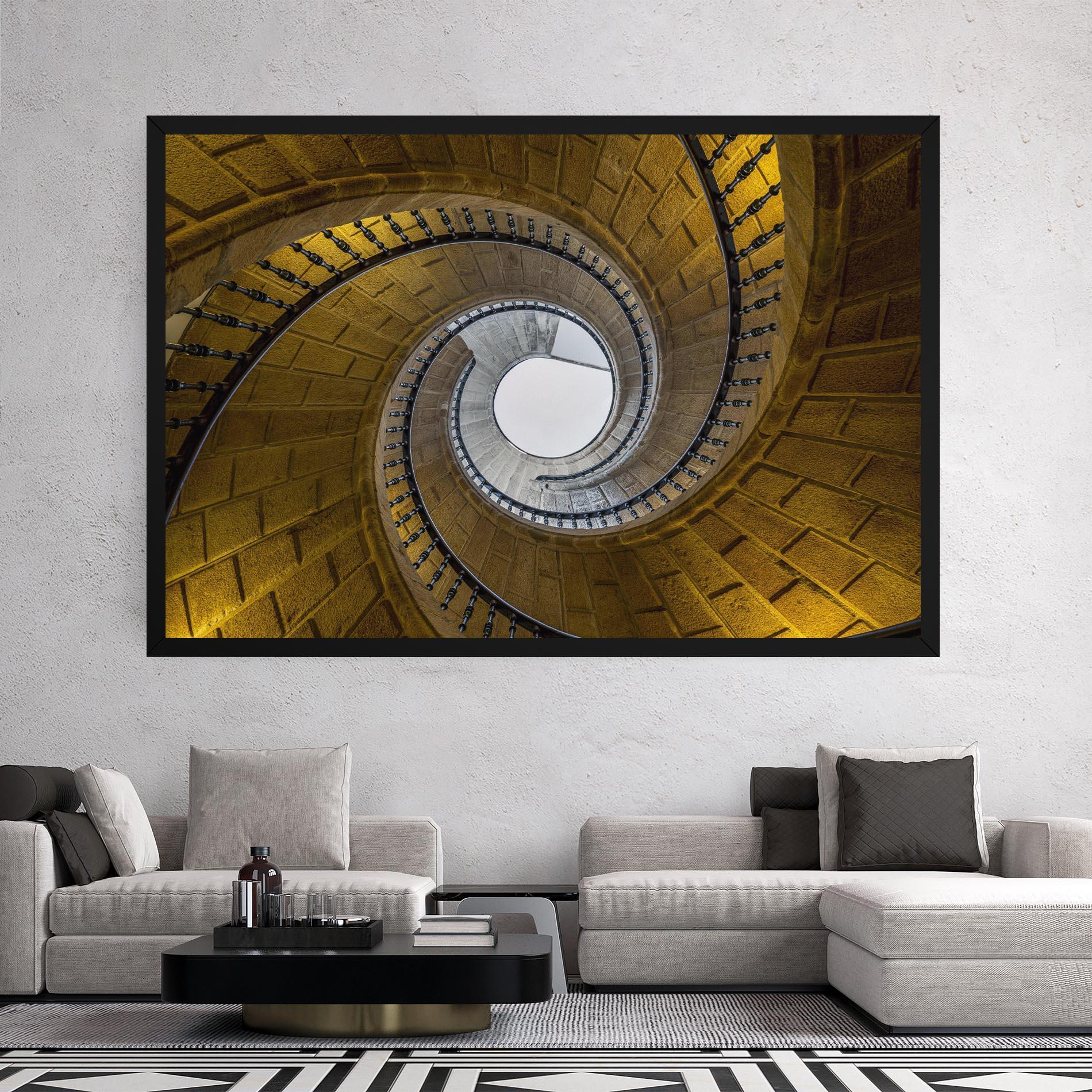 Tablou Canvas Triple Staircase mockup 2