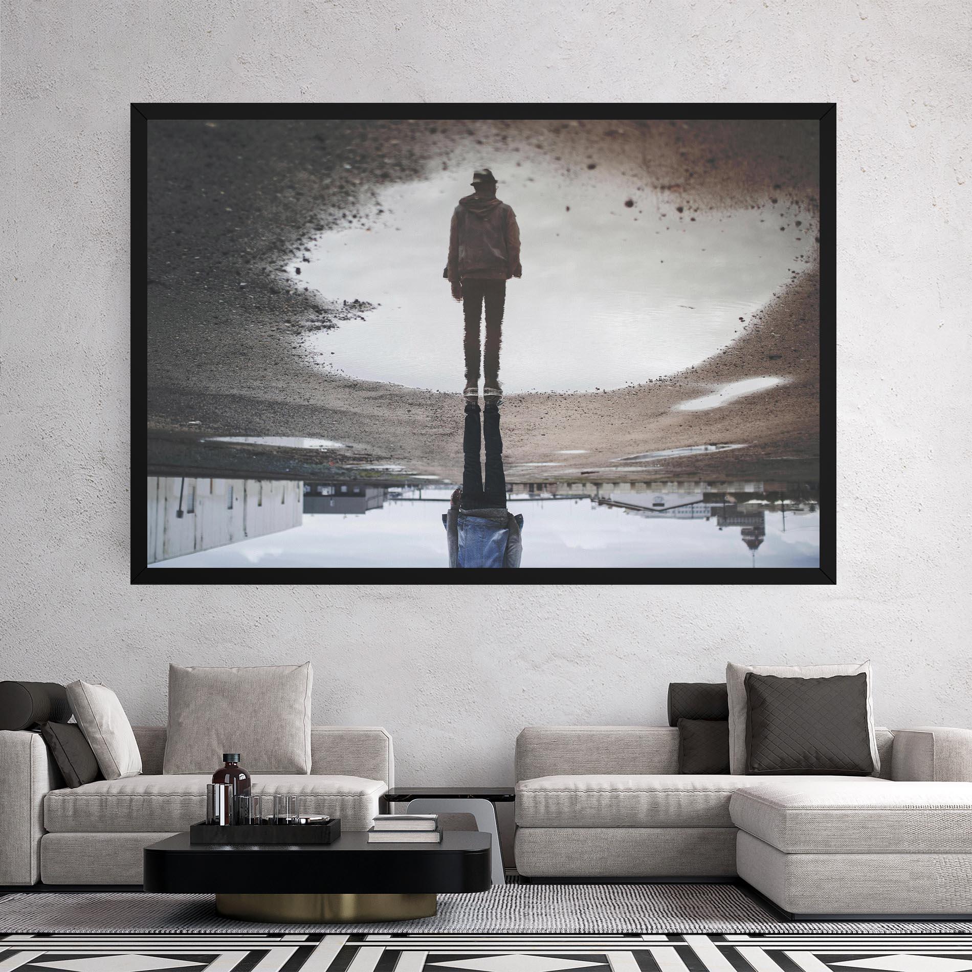 Tablou Canvas Water Refraction mockup 2