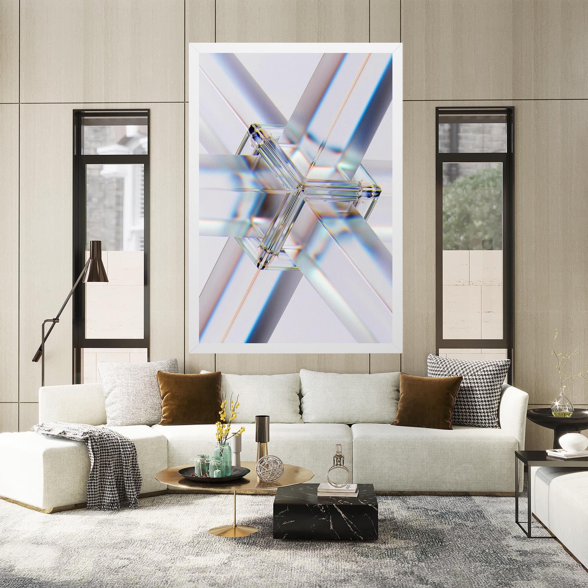 Glass Shape mockup 2