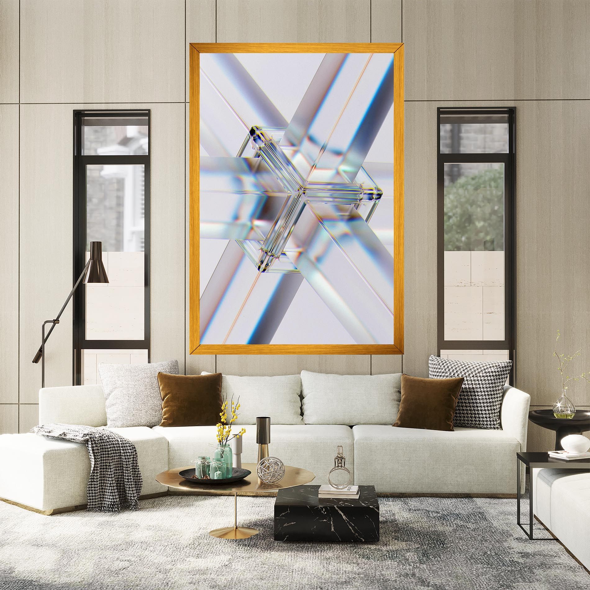 Glass Shape mockup 2