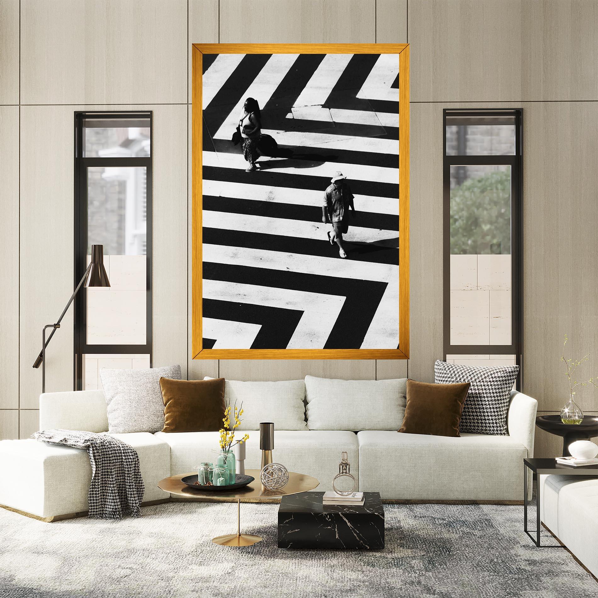 Tablou Canvas Walking On Lines mockup 2