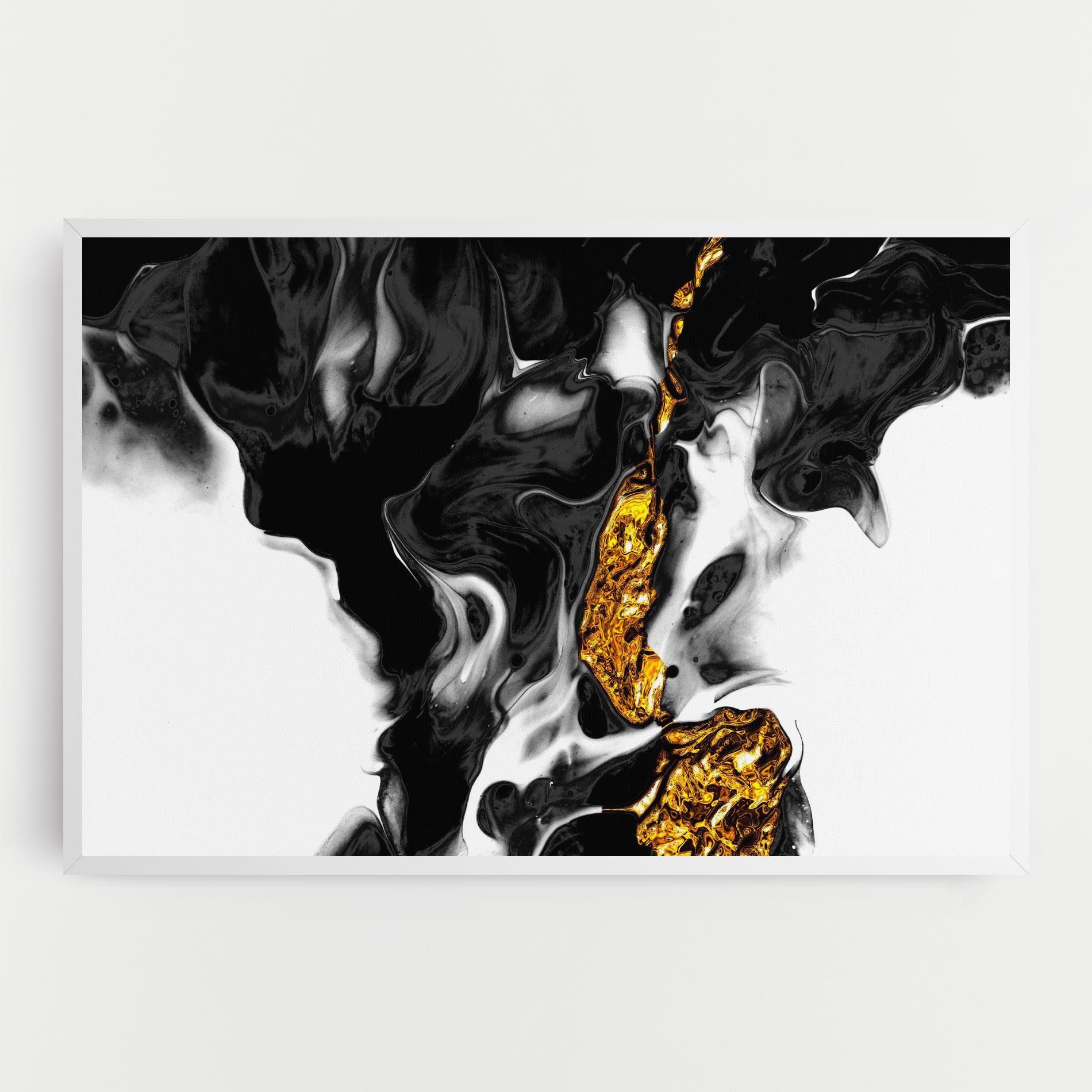Abstract Black And Gold mockup 0