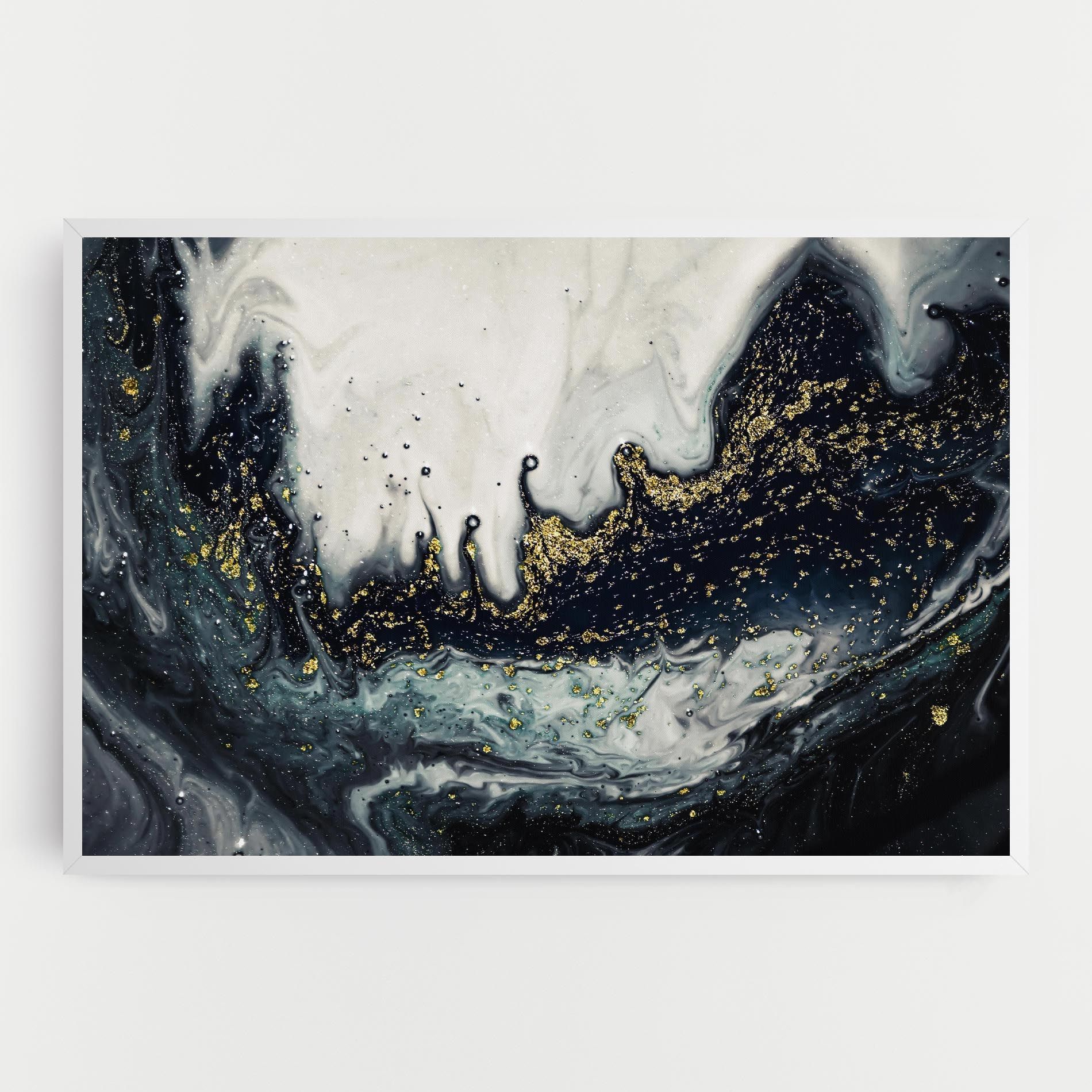 Abstract Black mockup 0