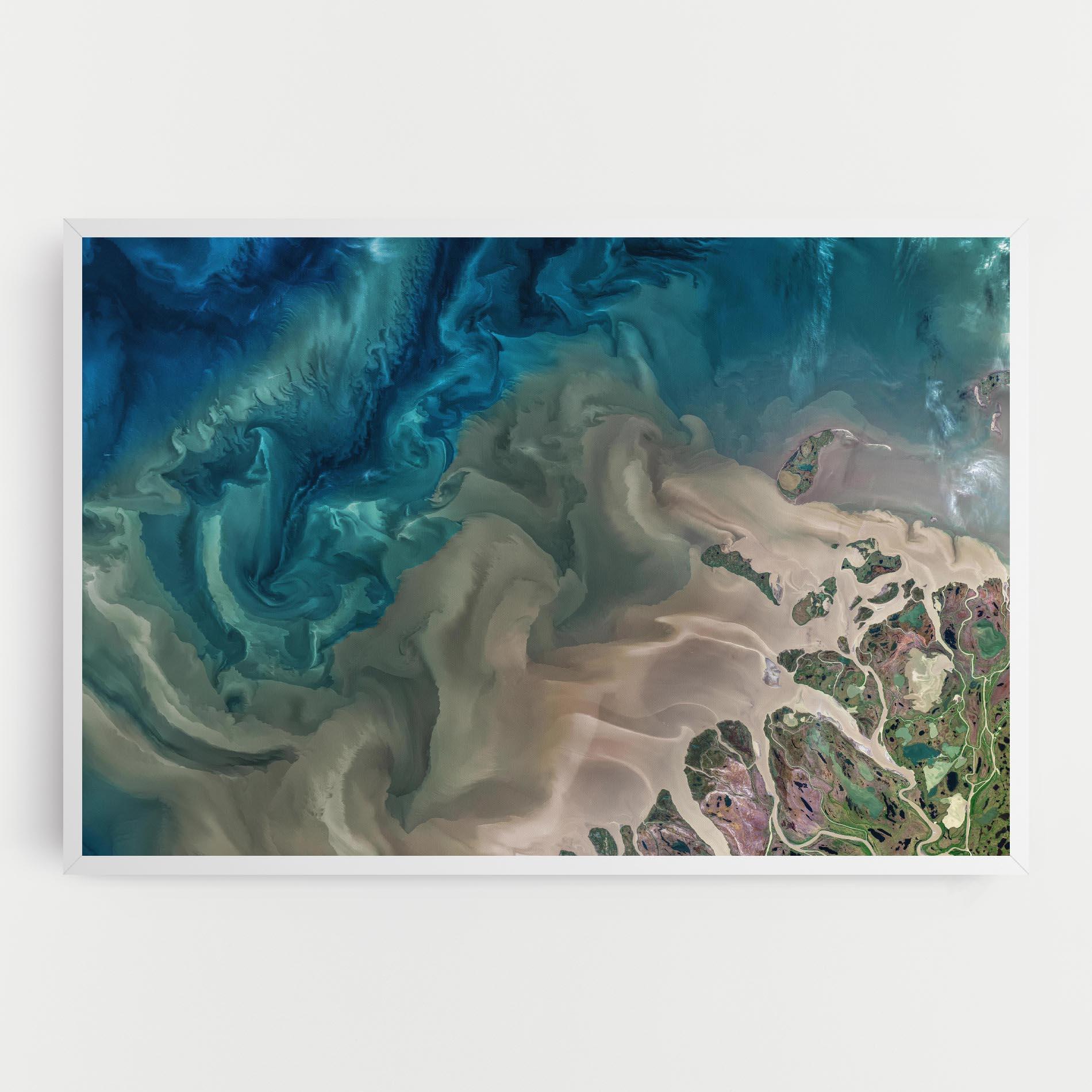 Tablou Canvas Ocean Blue Marble mockup 0