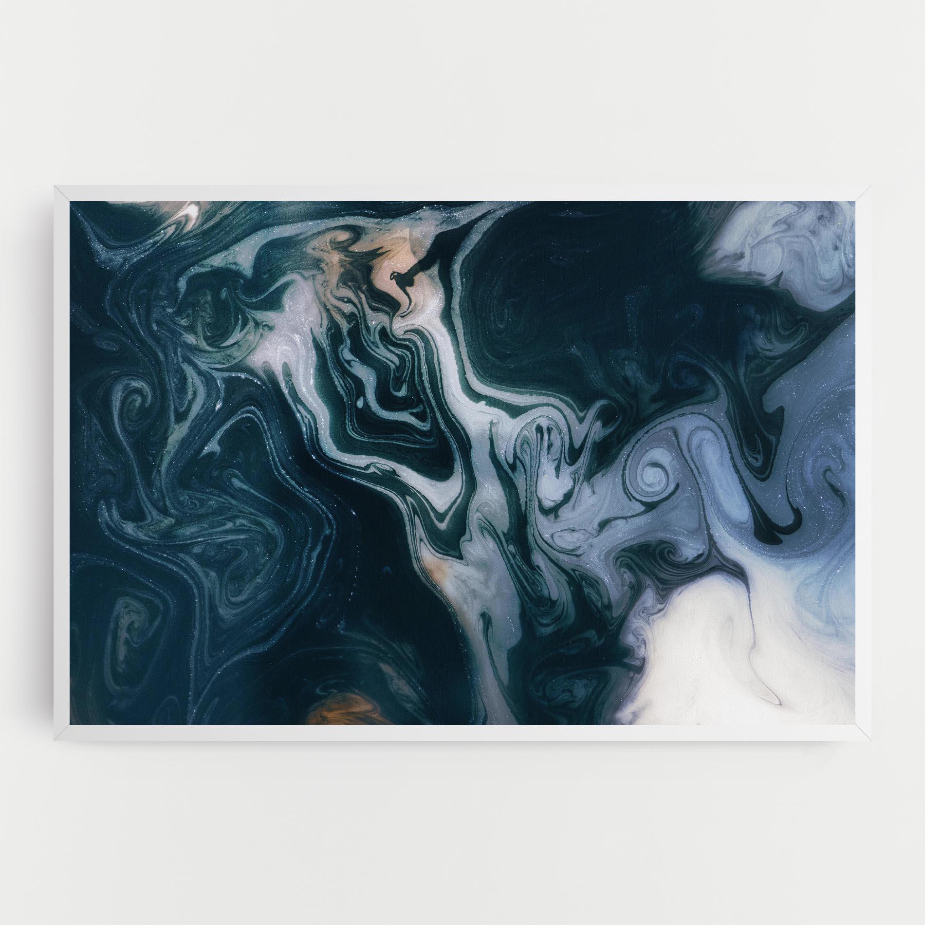 Tablou Canvas Ocean Dark Blue mockup 0