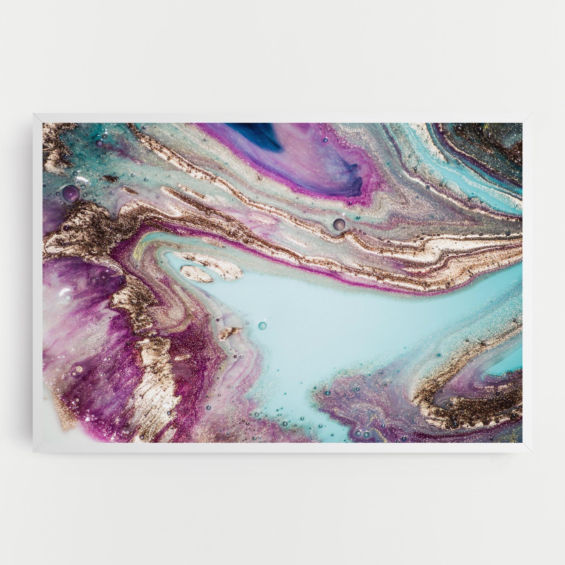 Tablou Canvas Pink Marble Shades mockup 0