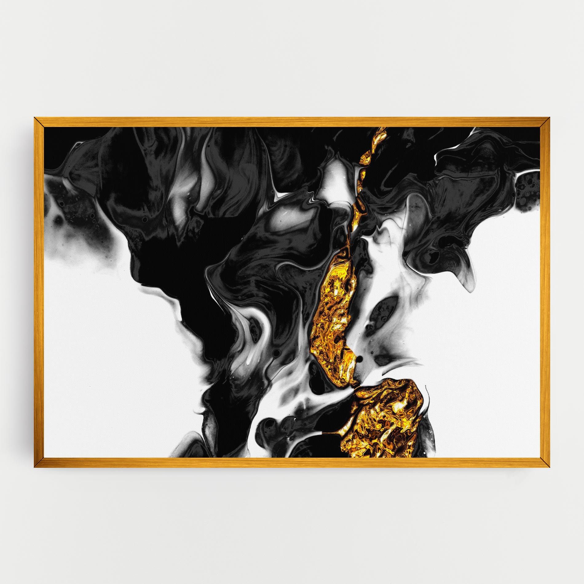 Abstract Black And Gold mockup 0