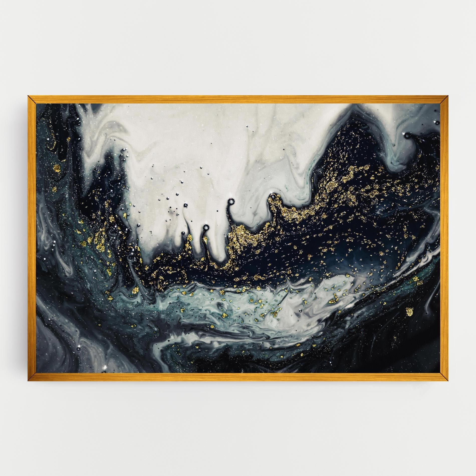 Abstract Black mockup 0