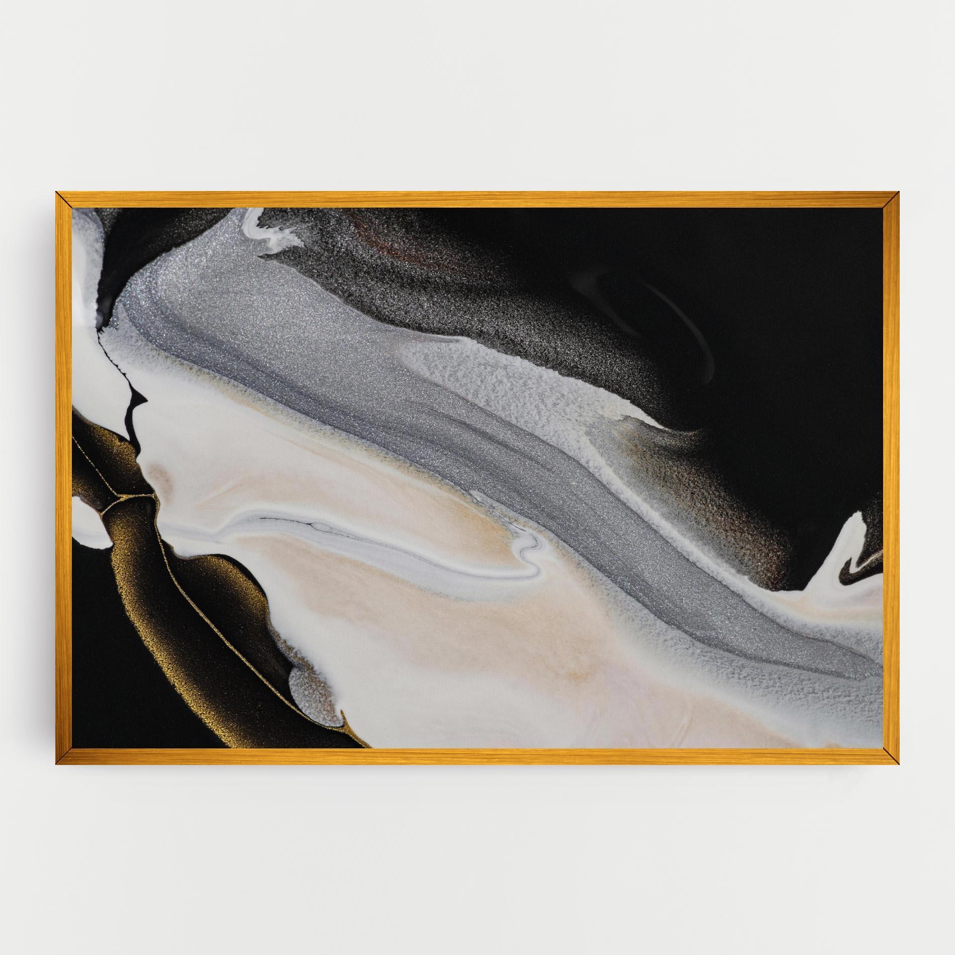 Tablou Canvas Black Light Grey mockup 0