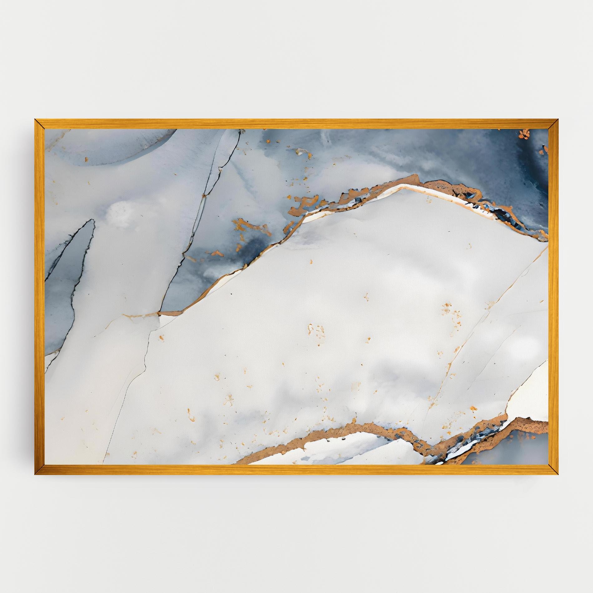 Tablou Canvas Blue Watercolor mockup 0