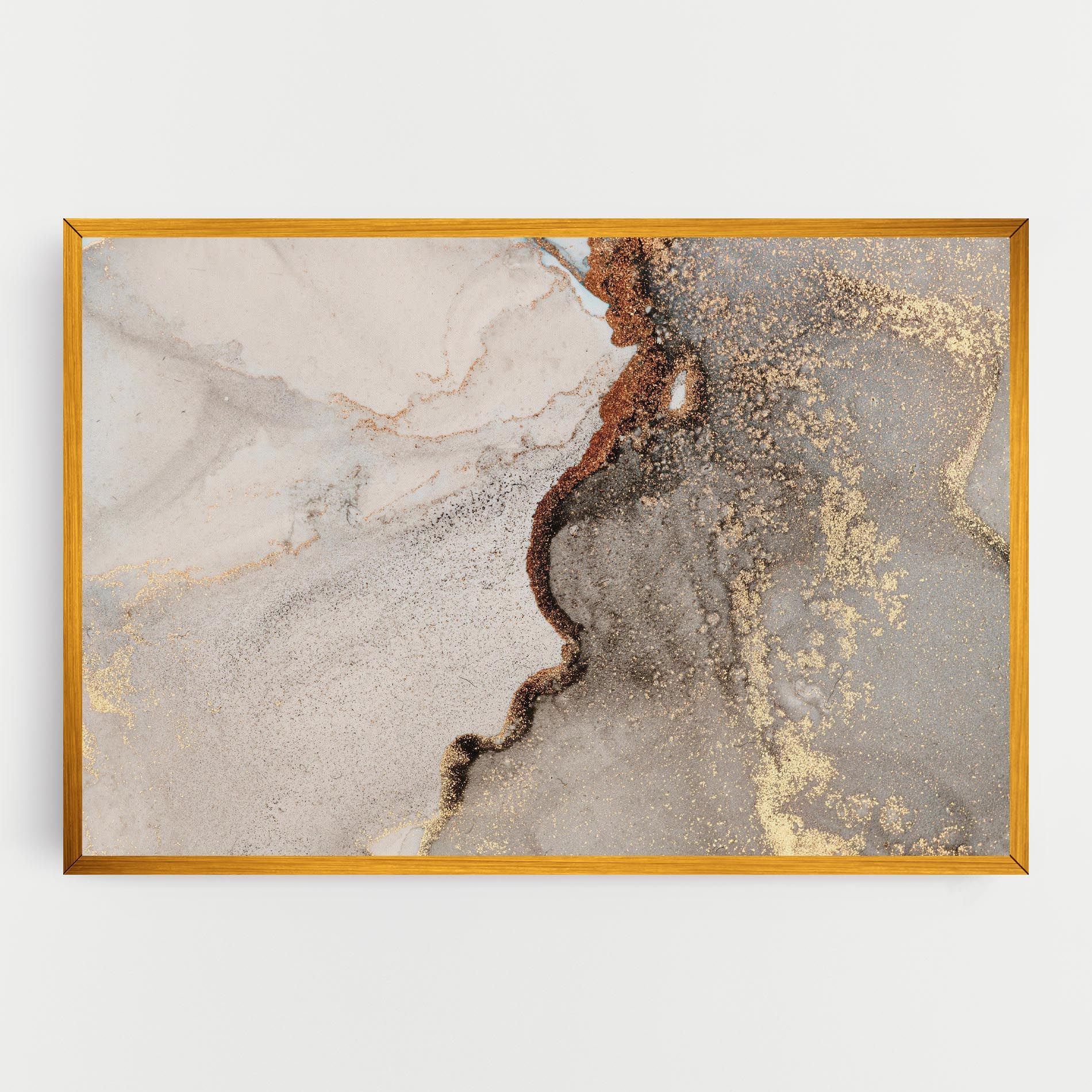 Grey Gold Marble Gigapixel Art Scale 0_50x mockup 0