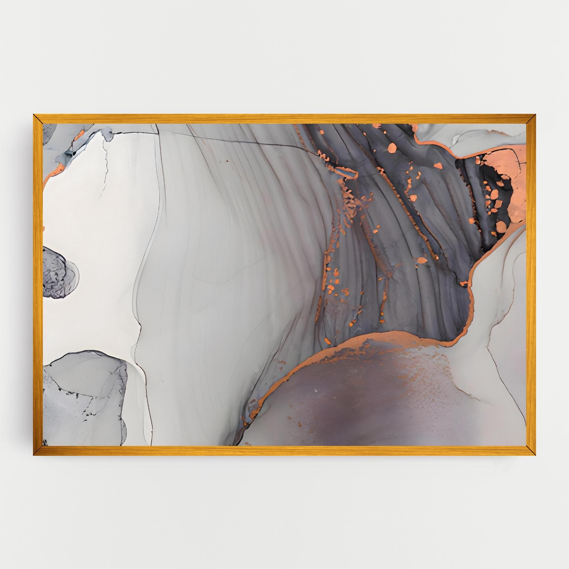 Grey Pink Liquid Marble mockup 0