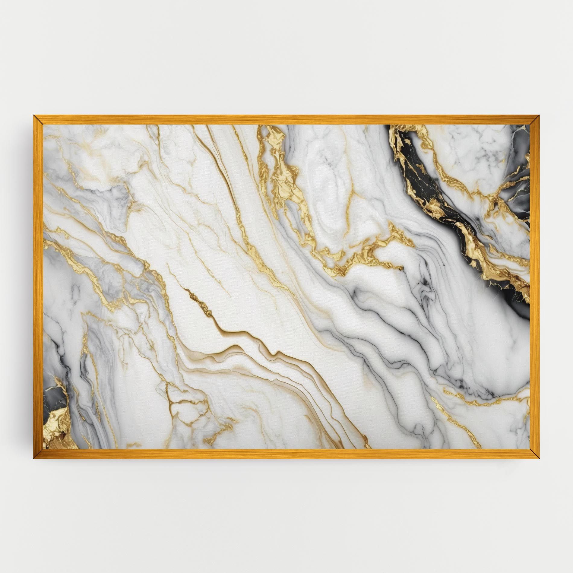 White Golden Marble mockup 0