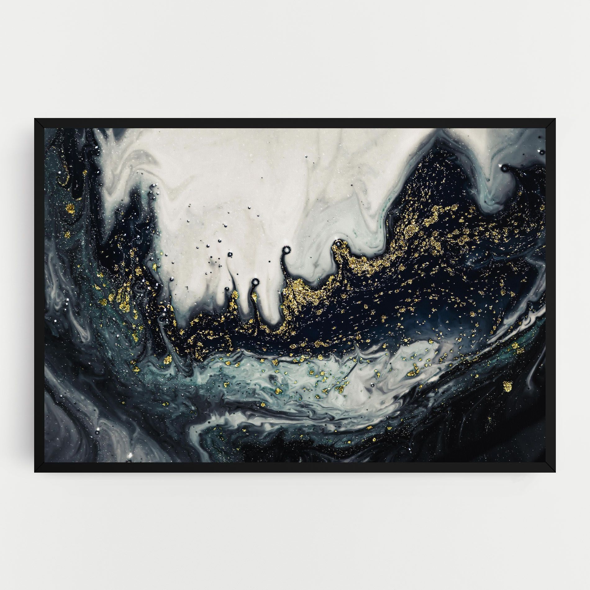 Abstract Black mockup 0