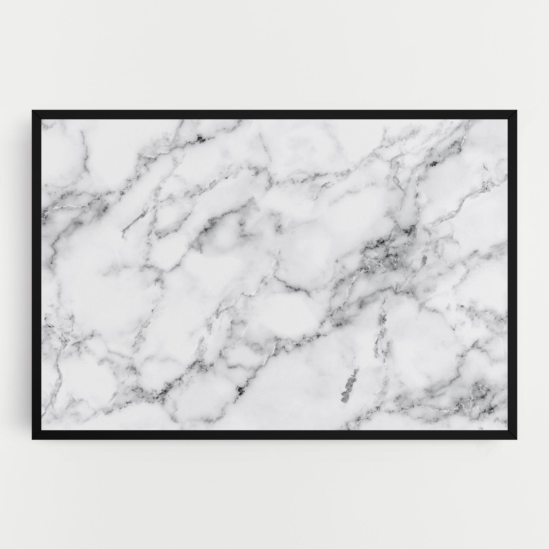 Tablou Canvas Basic White Marble mockup 0