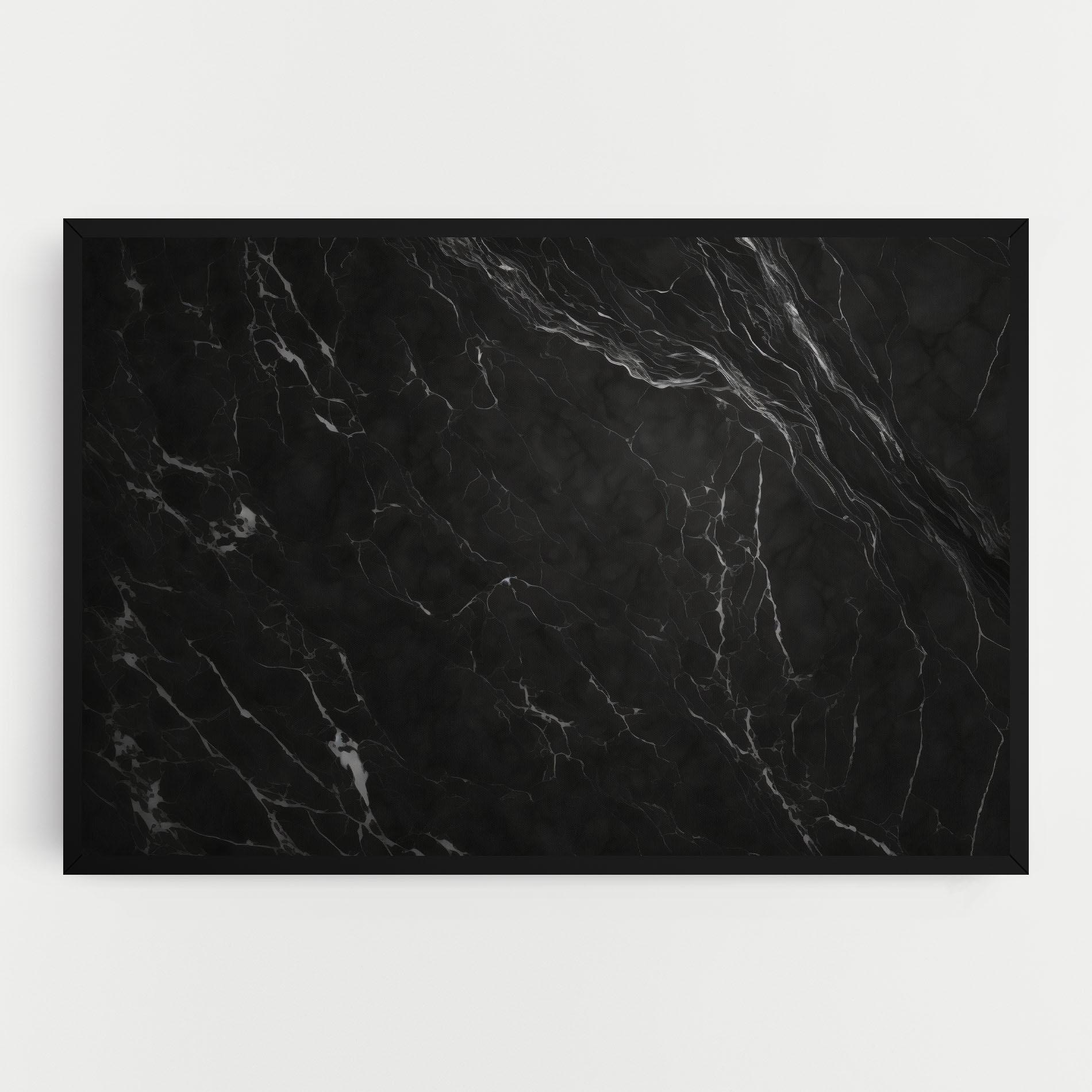 Tablou Canvas Black Marble mockup 0