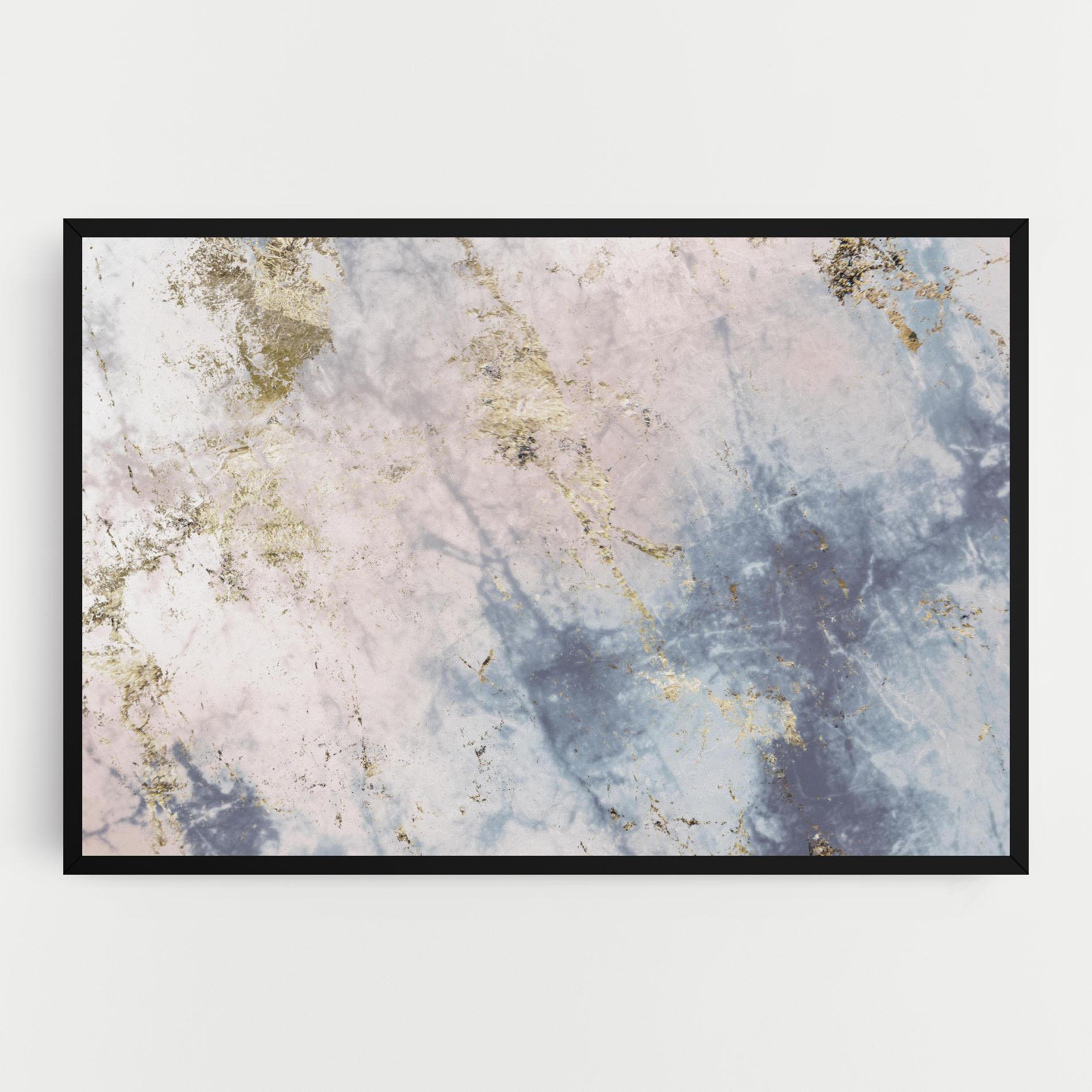 Tablou Canvas Pink Blue Marble mockup 0