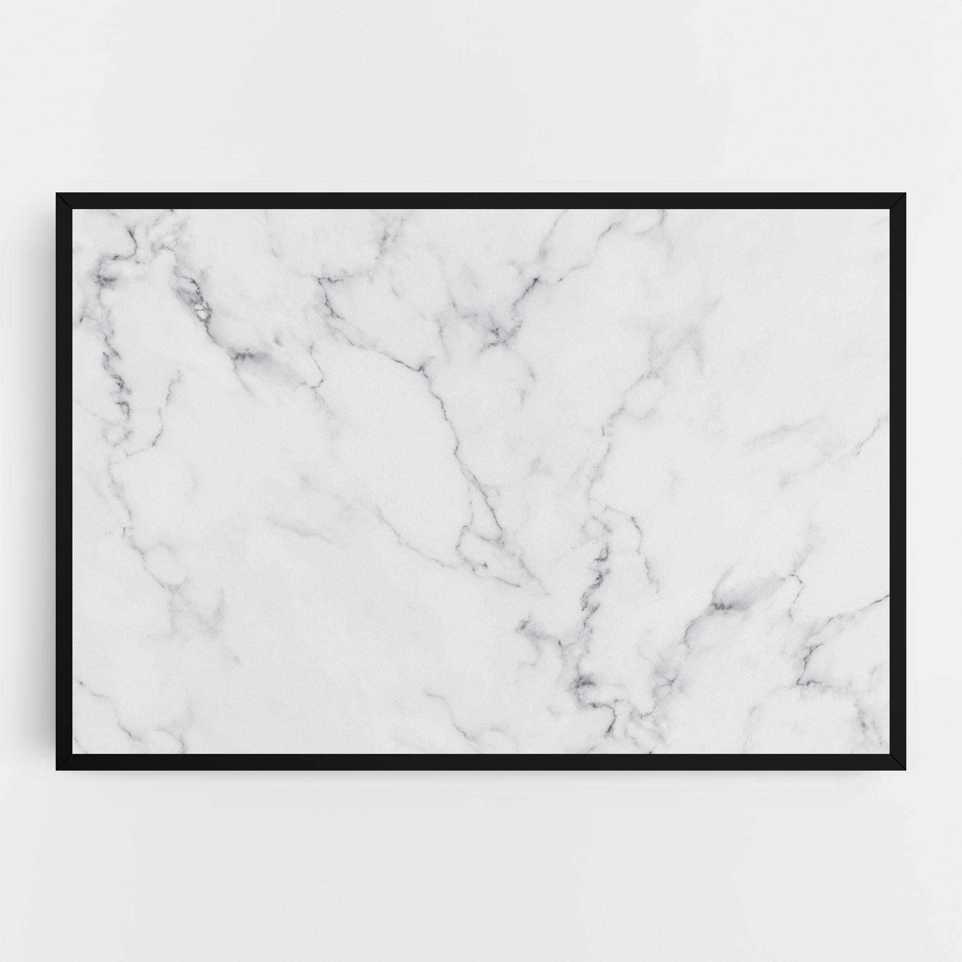 Tablou Canvas White Marble Texture mockup 0