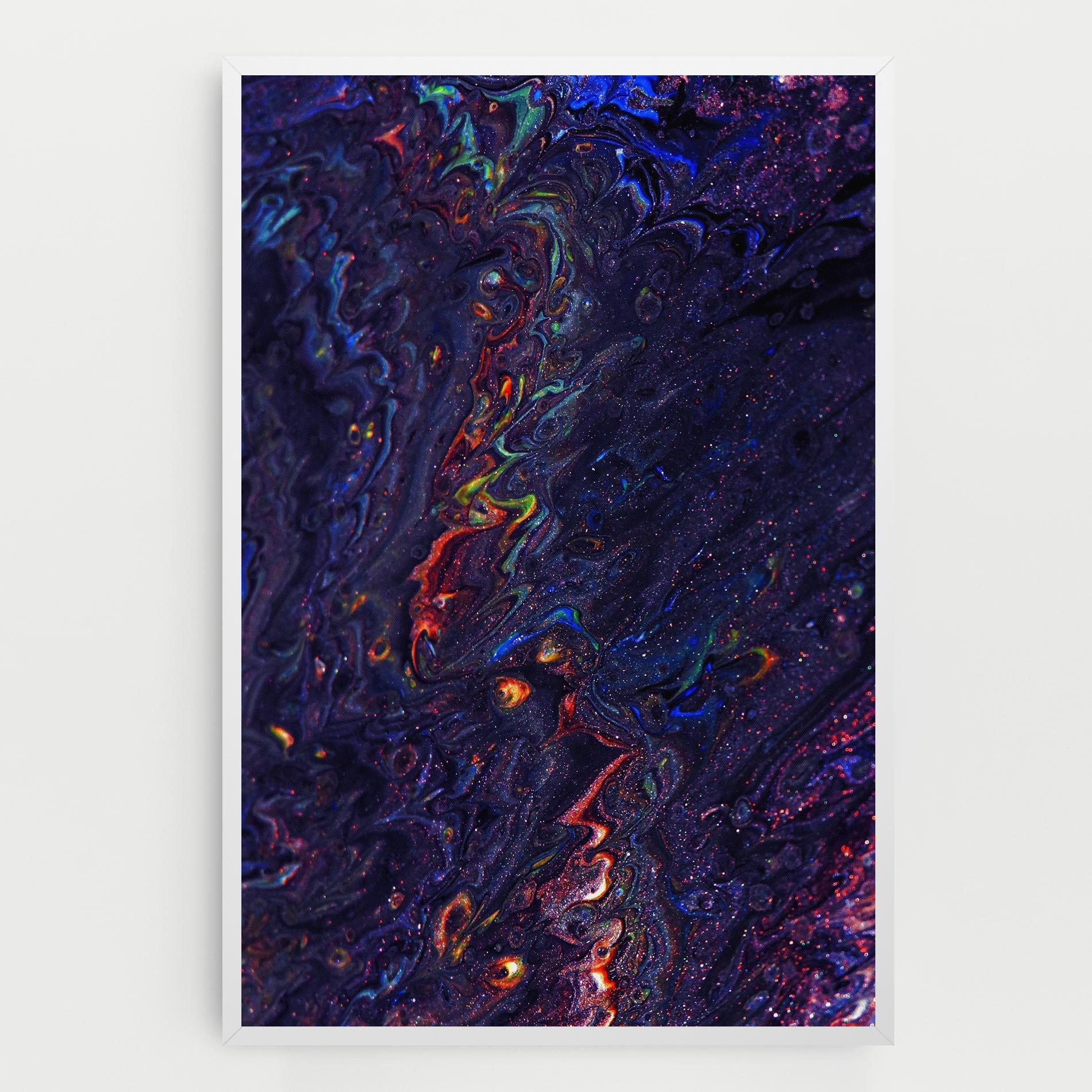 Tablou Canvas Dark Purple Texture mockup 0