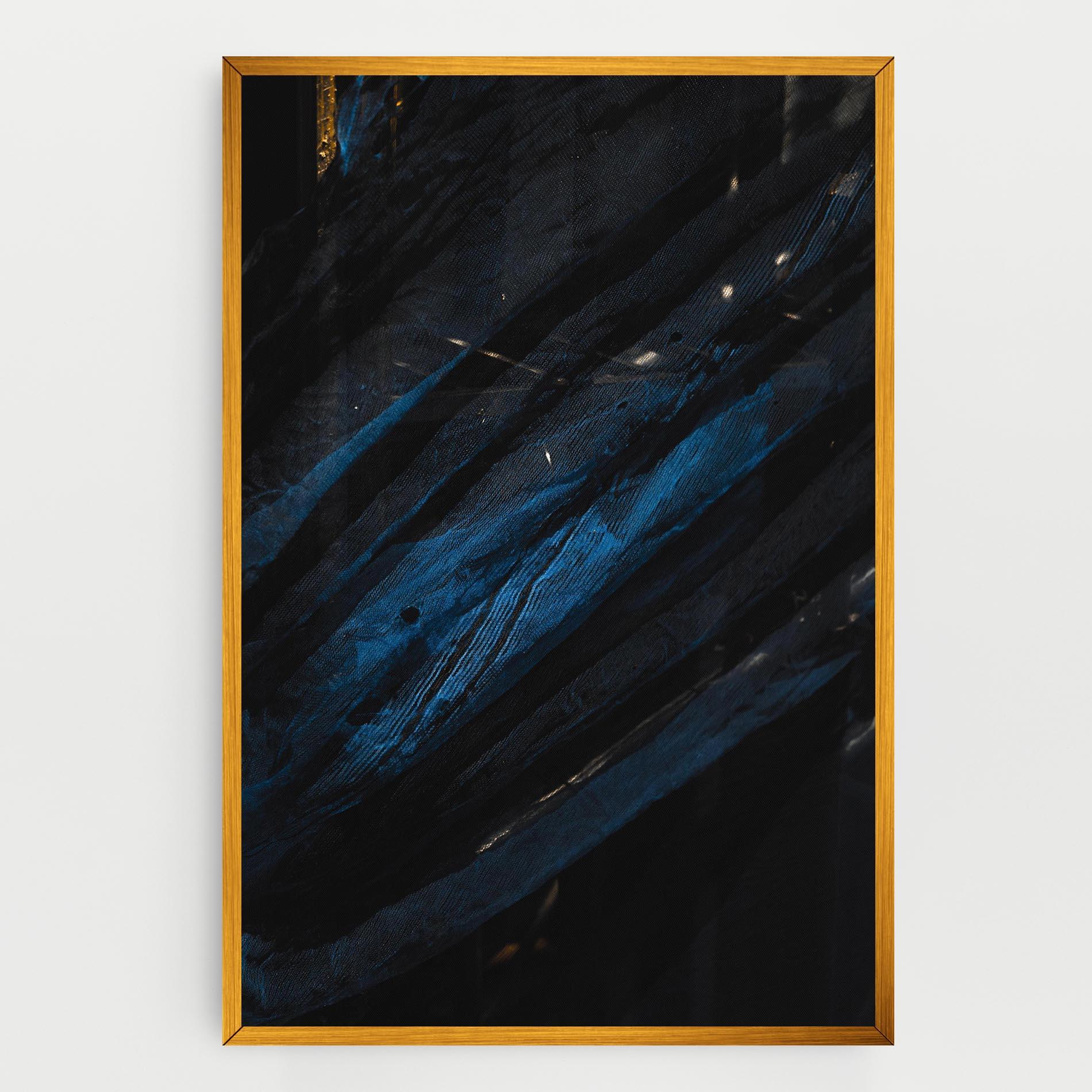 Tablou Canvas Blue Lines mockup 0