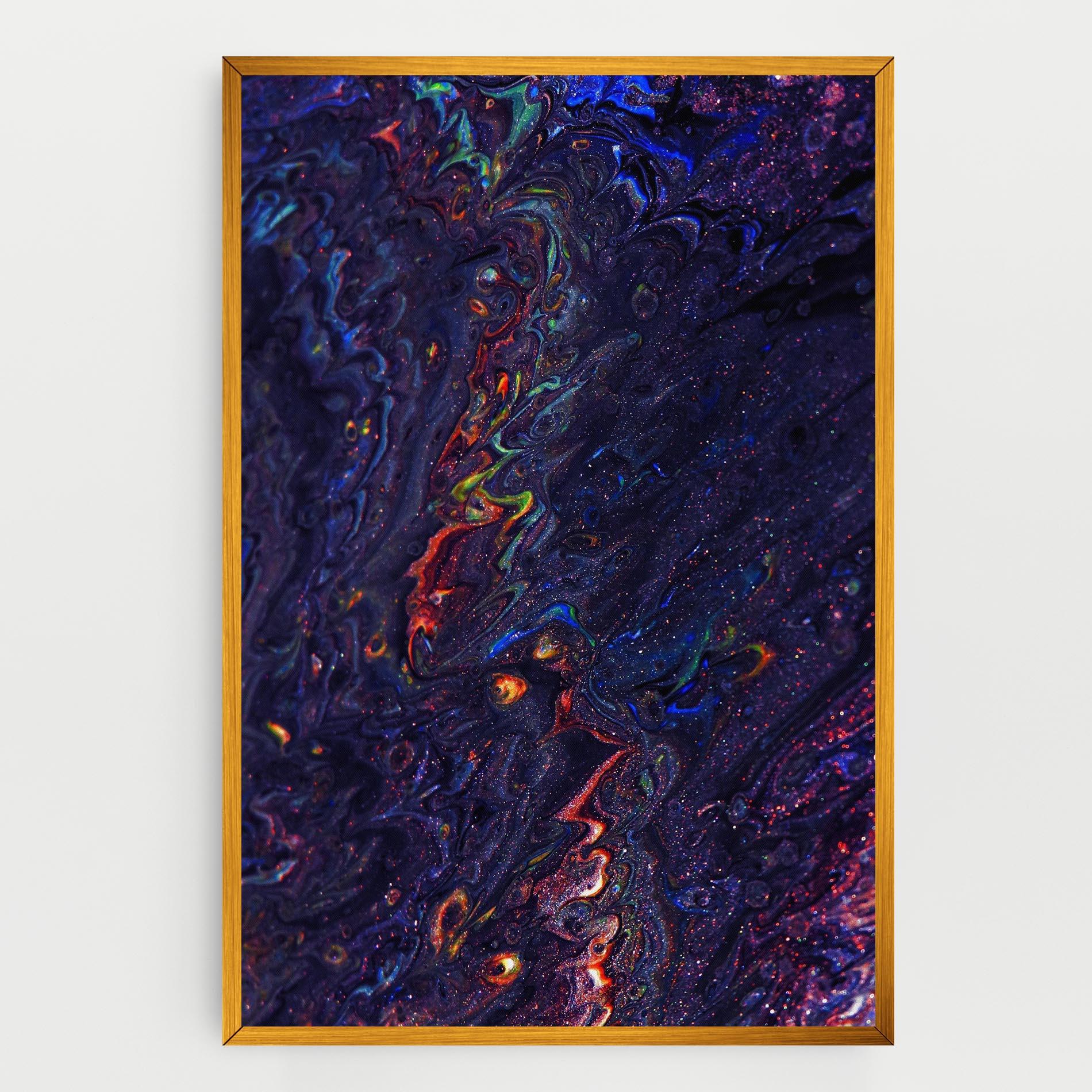 Tablou Canvas Dark Purple Texture mockup 0