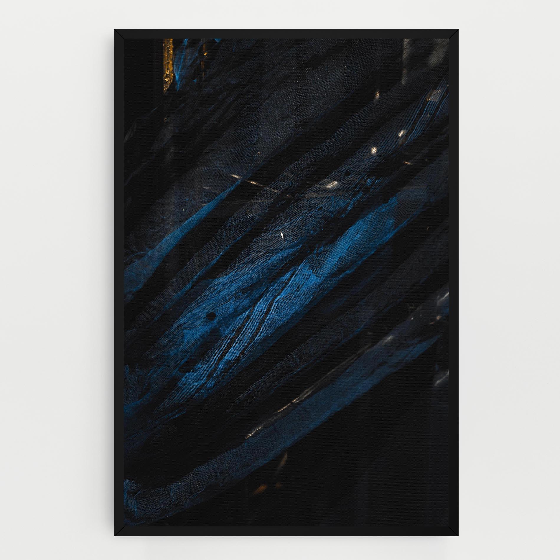 Tablou Canvas Blue Lines mockup 0