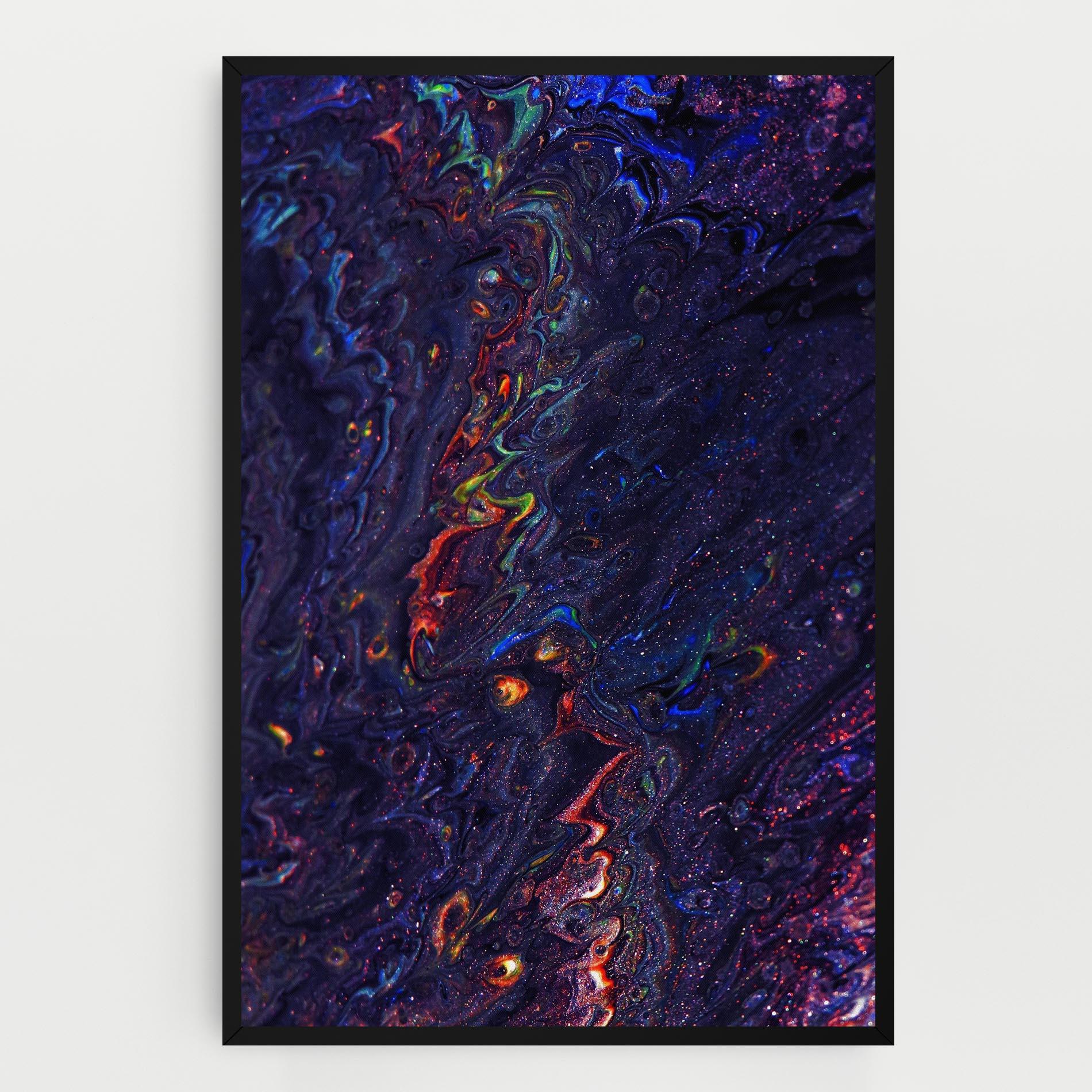 Tablou Canvas Dark Purple Texture mockup 0