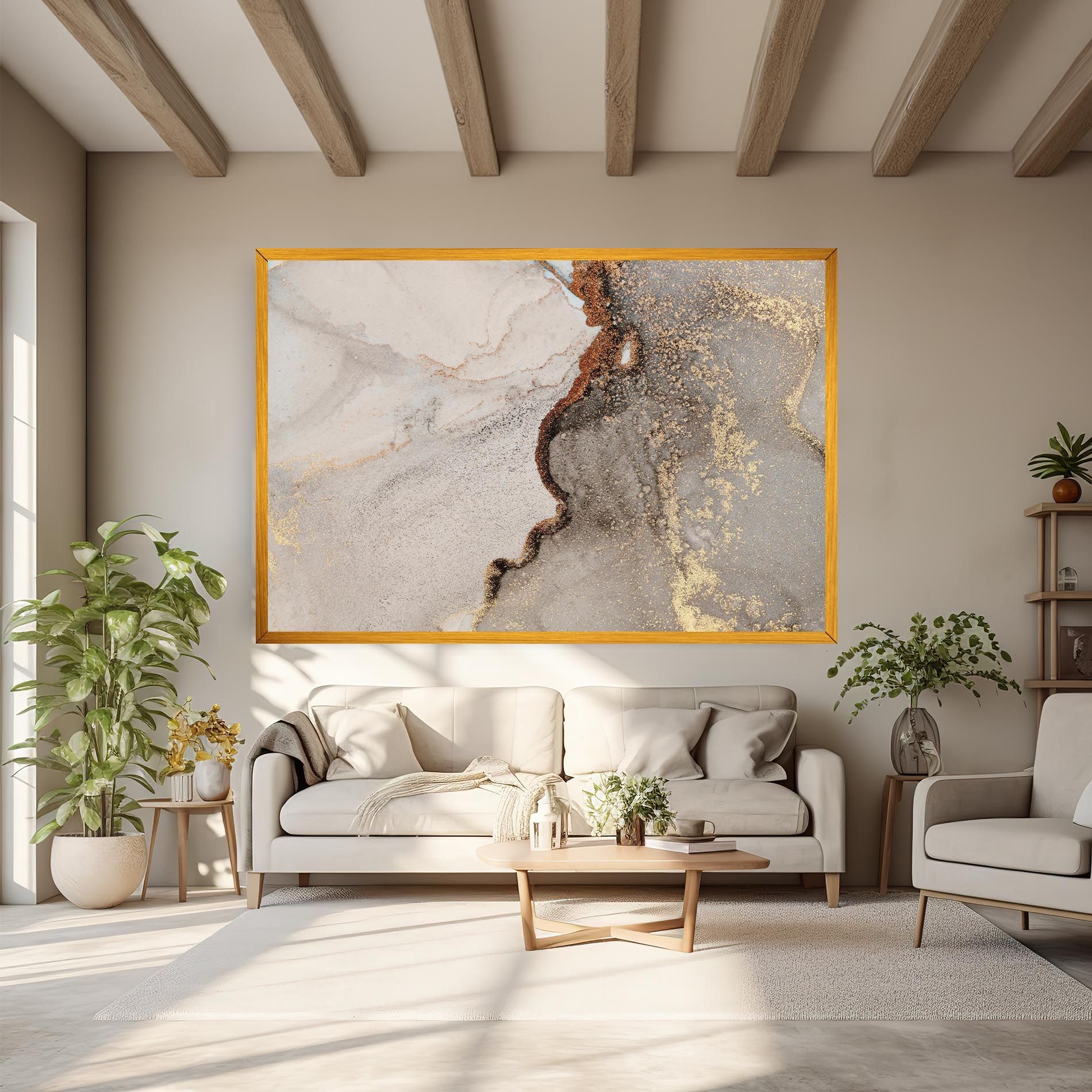 Grey Gold Marble Gigapixel Art Scale 0_50x mockup 6